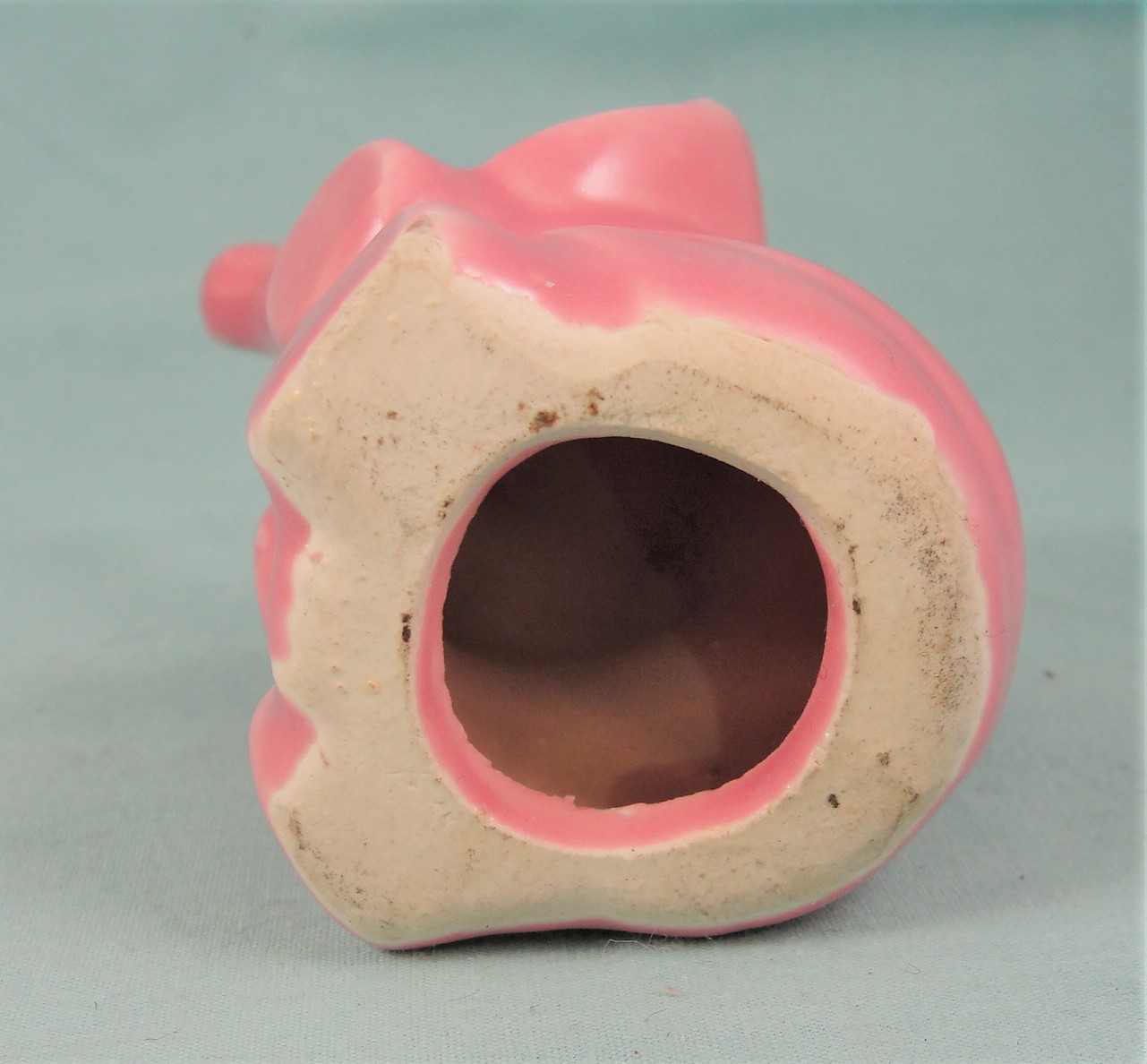 1940s Morton Pottery Pink Baby Elephant