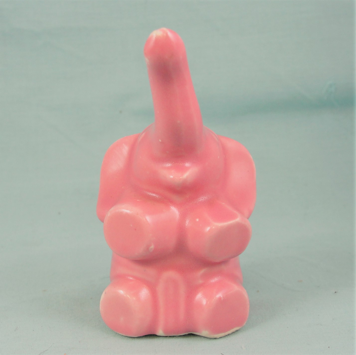 1940s Morton Pottery Pink Baby Elephant