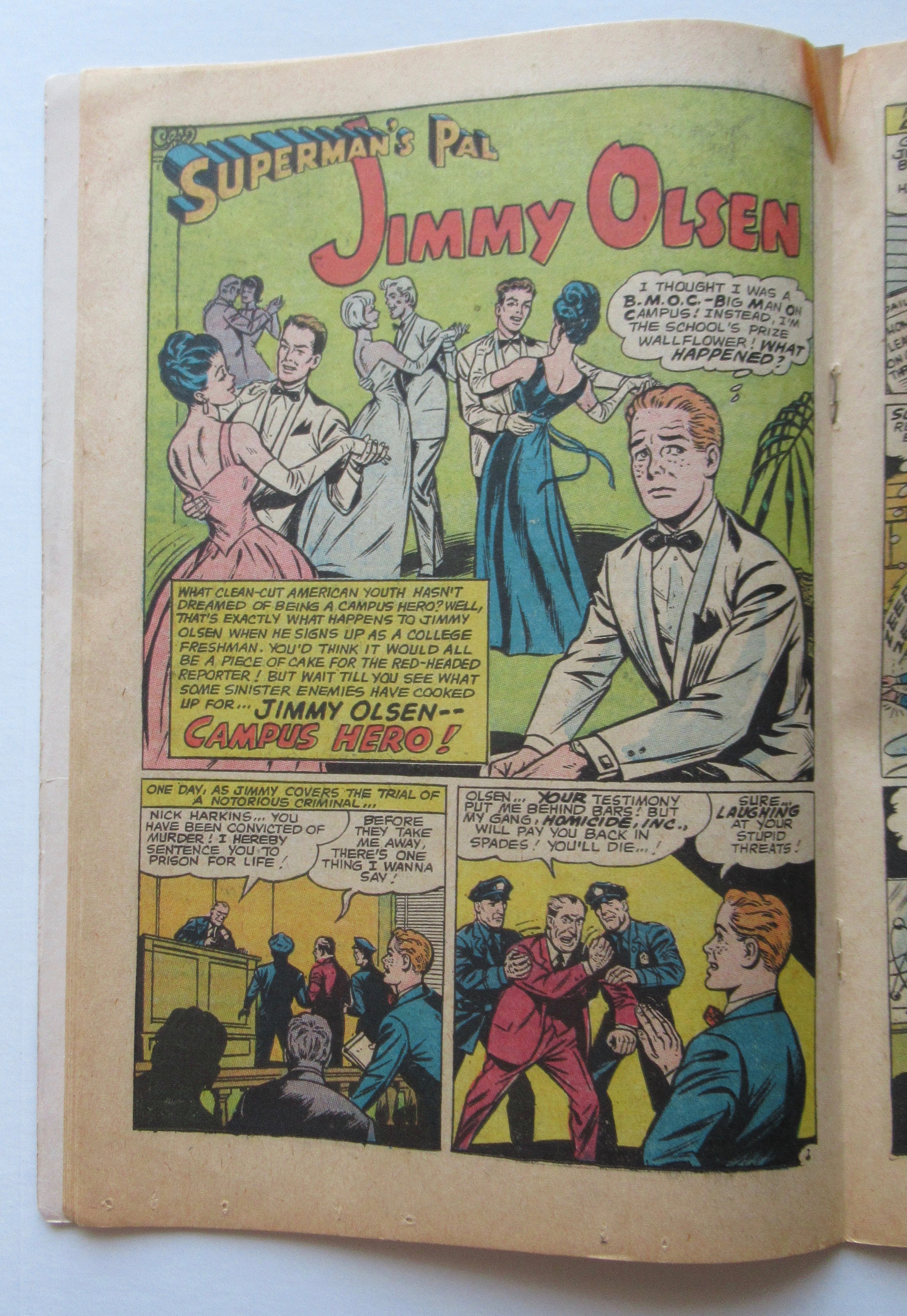 Superman's Pal Jimmy Olsen Comic June 1967 Double Cross