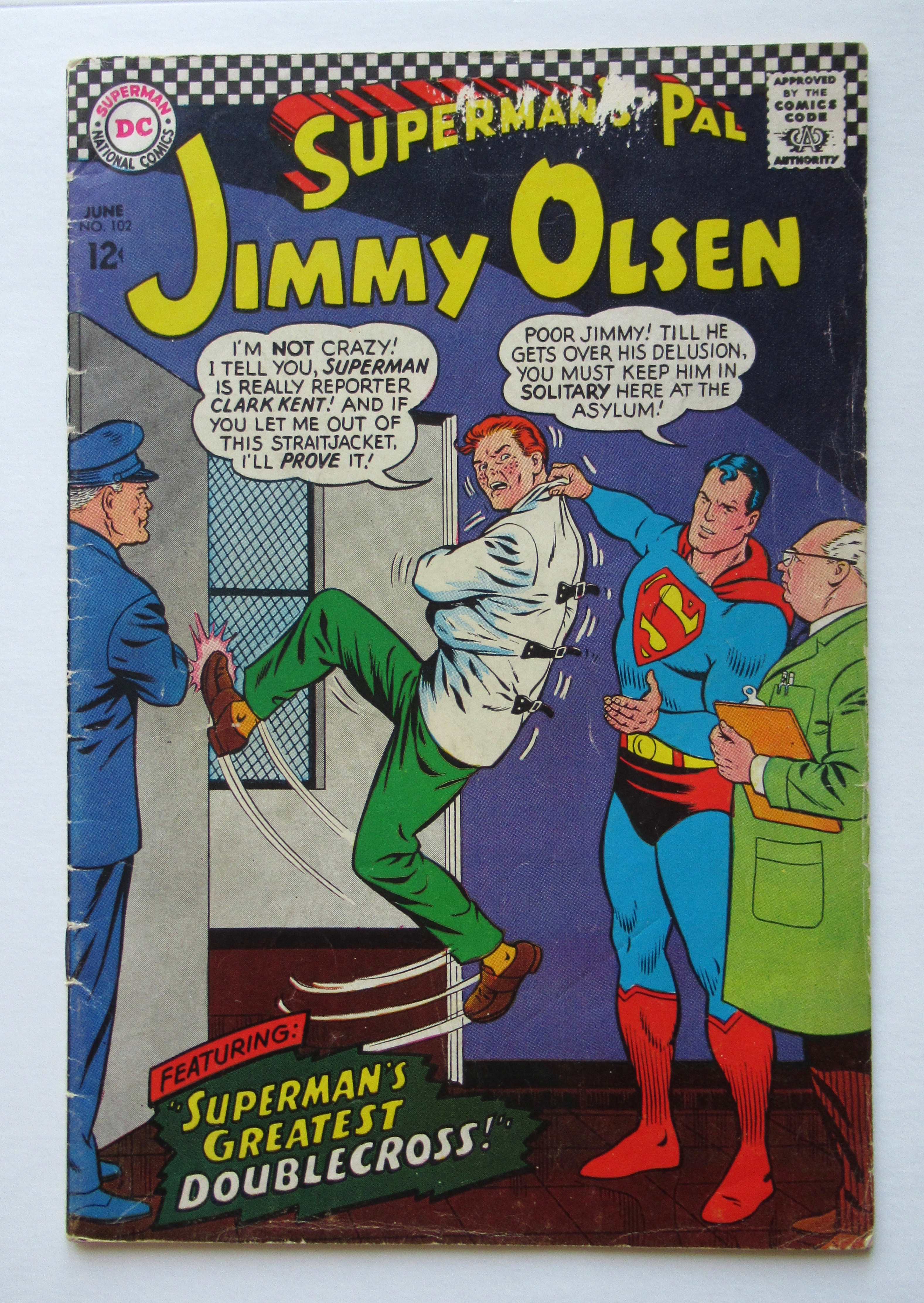 Superman's Pal Jimmy Olsen Comic June 1967 Double Cross