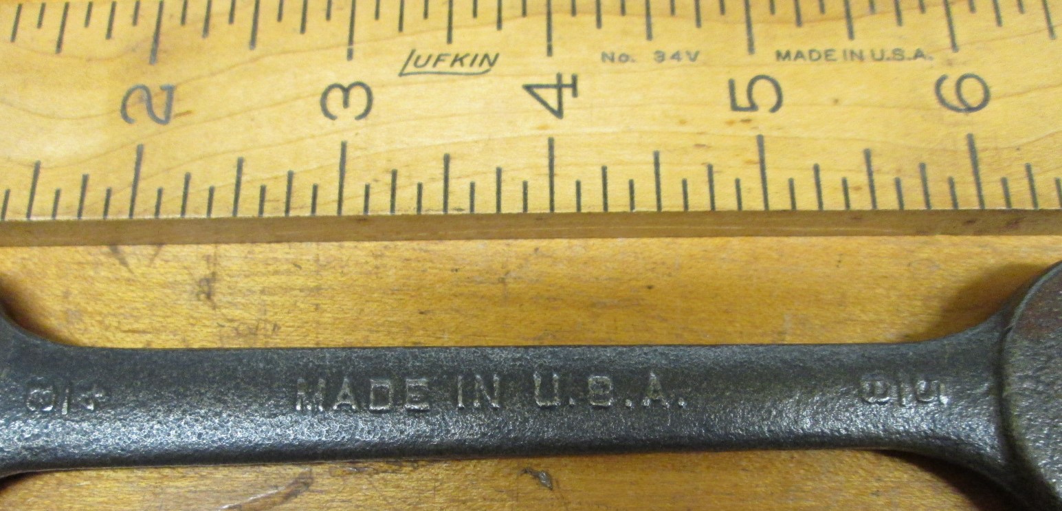 McKaig-Hatch Wrench Combination Open End 5/8 & 3/4 inch