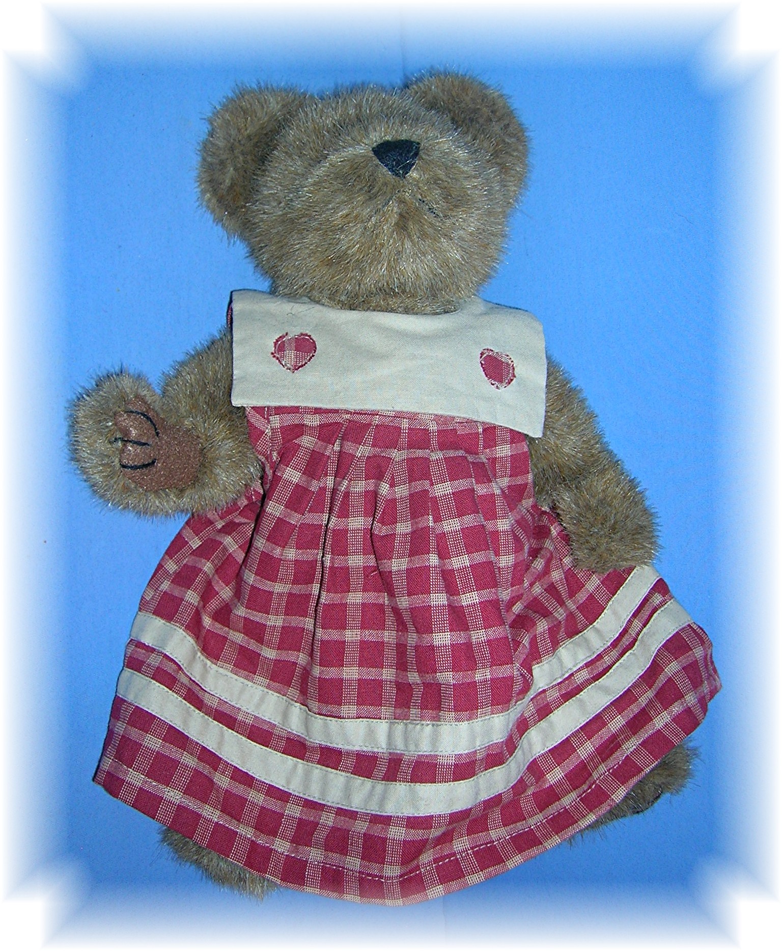12 Inch Boyds Lady Teddy Bear.