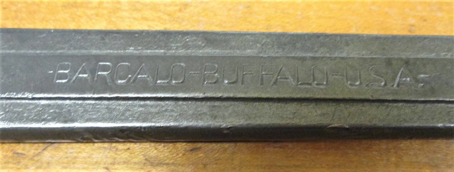 Barcalo Combination Wrench Open Ended 15/16 & 1 inch