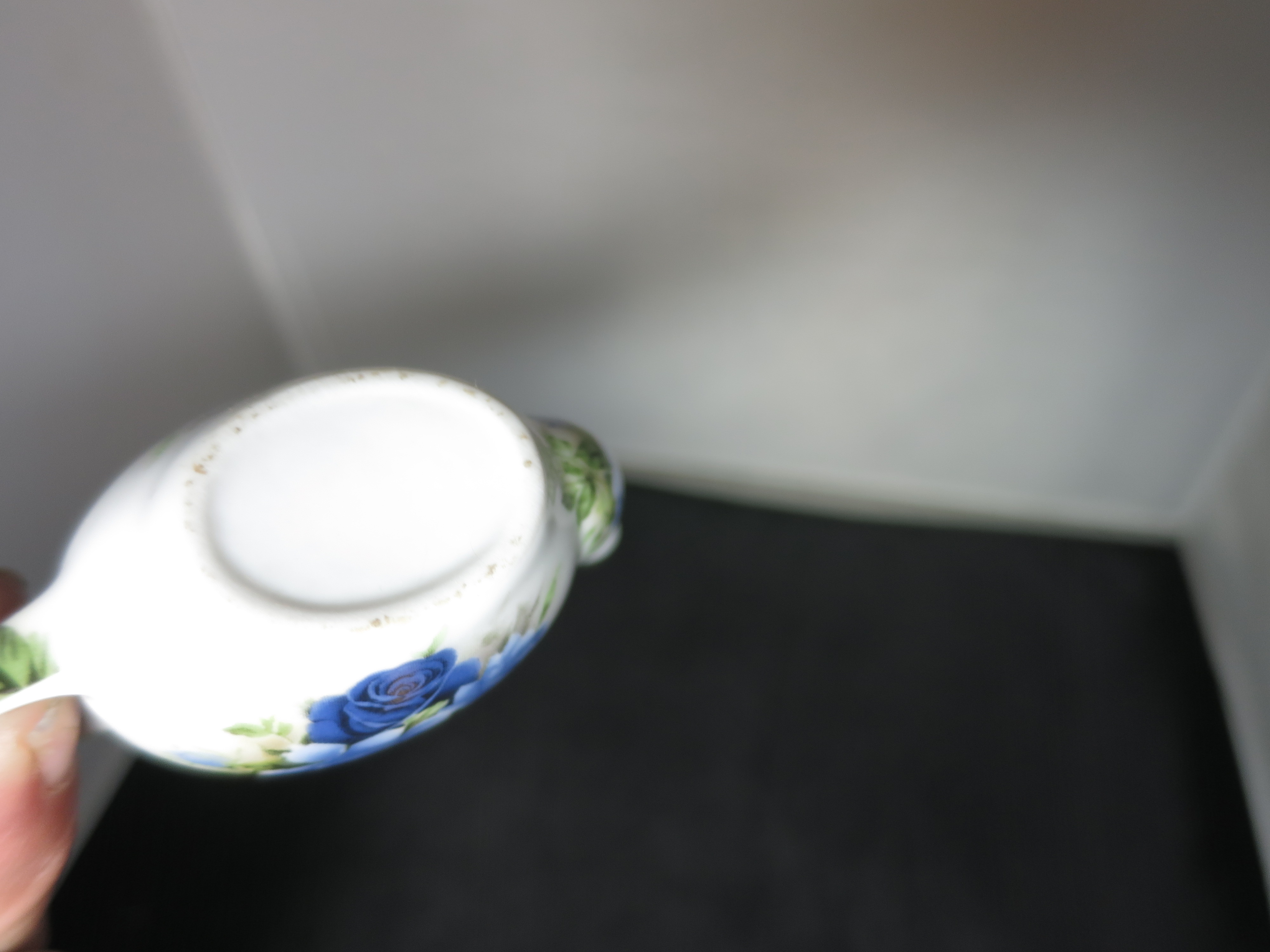 Porcelain Miniature Teapot Trinket Box