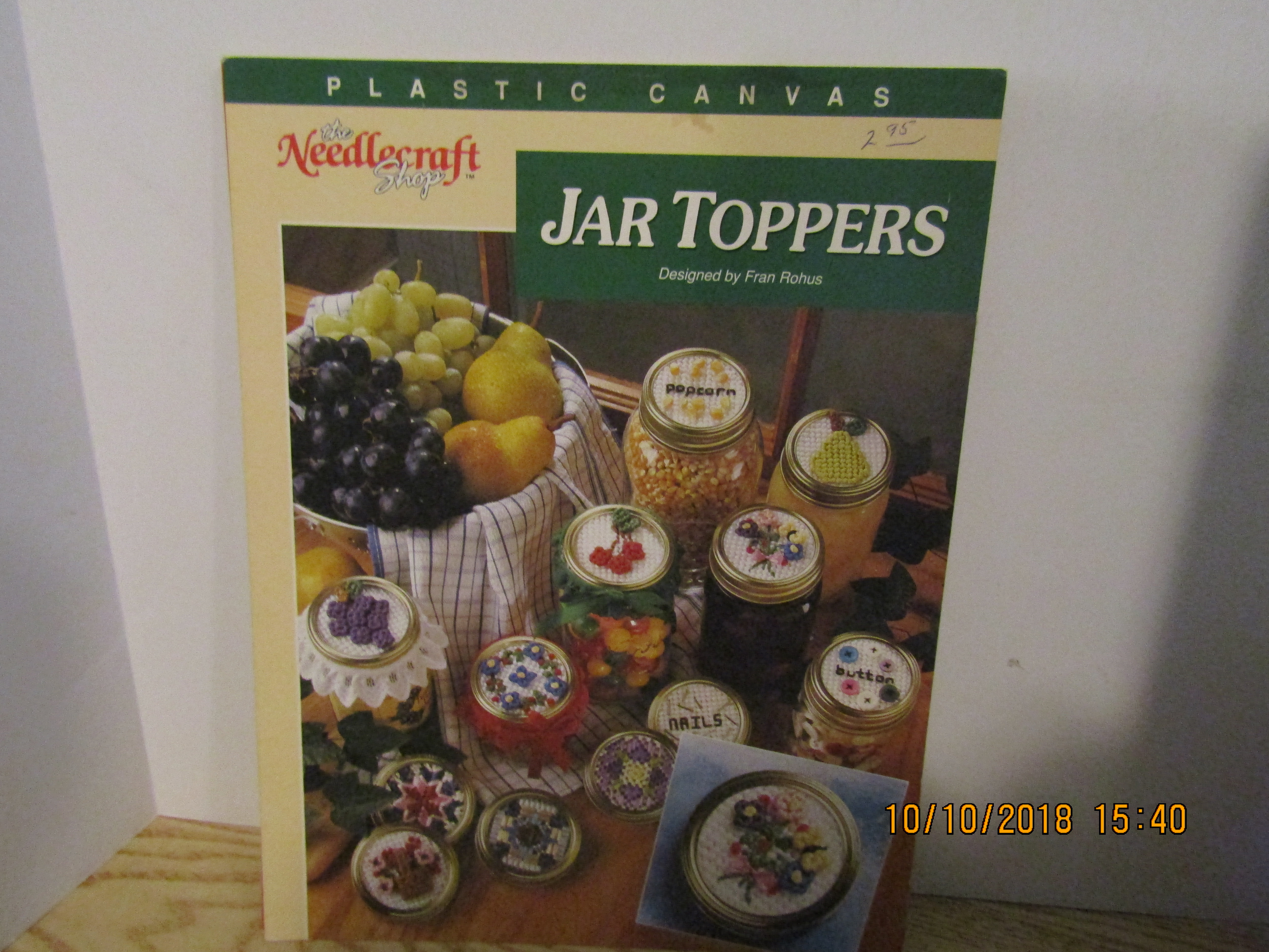 Needlecraft Shop Plastic Canvas Jar Toppers  #400101