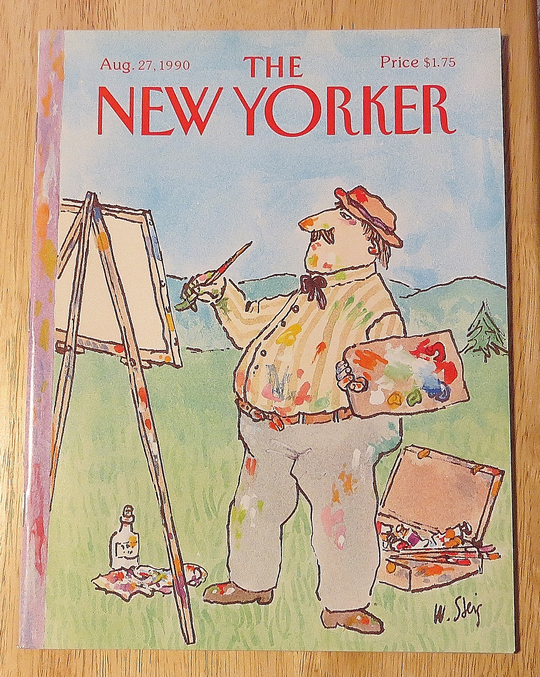 New Yorker Magazine August 27, 1990 Main Painting