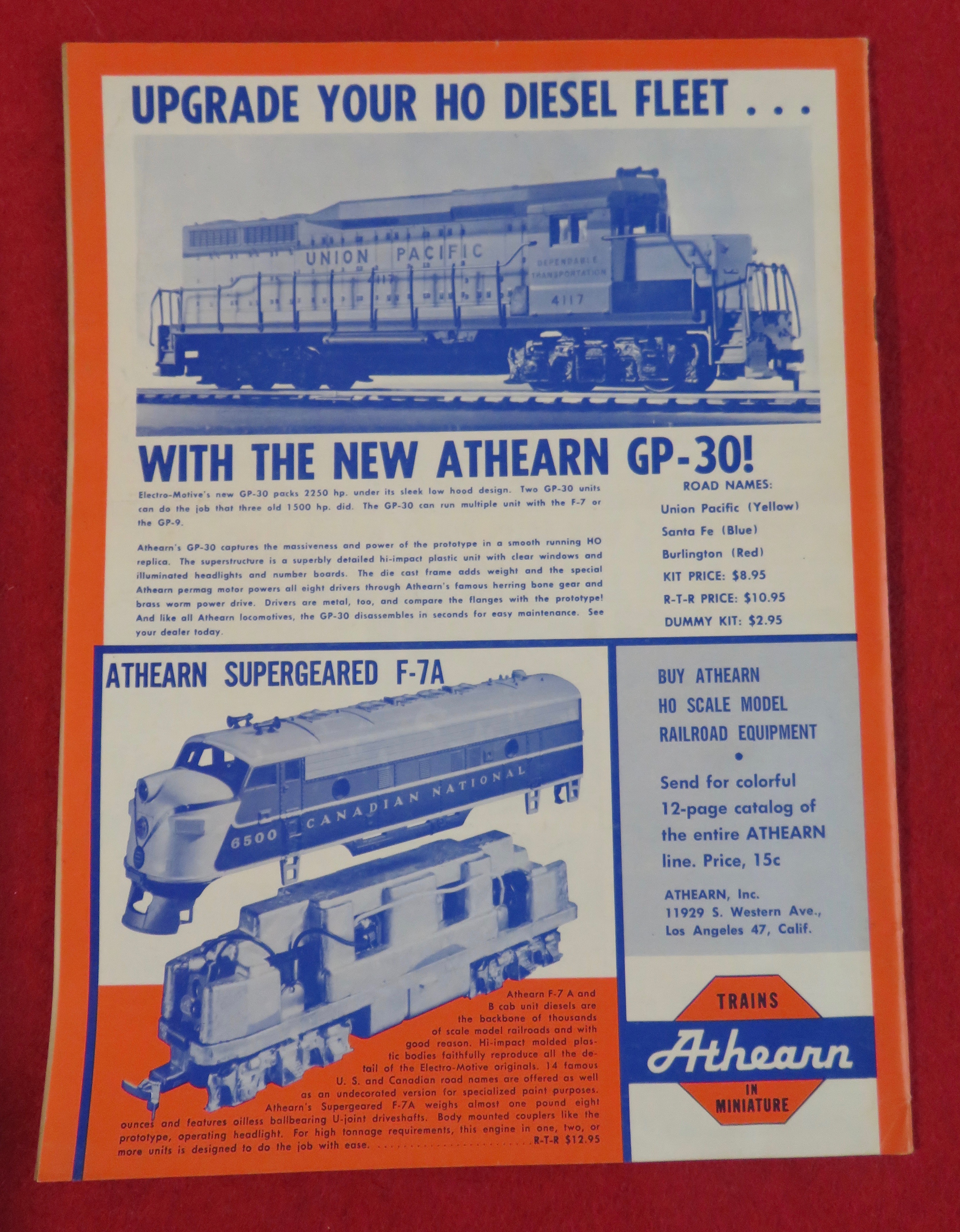 Railroad Model Craftsman Magazine April 1963