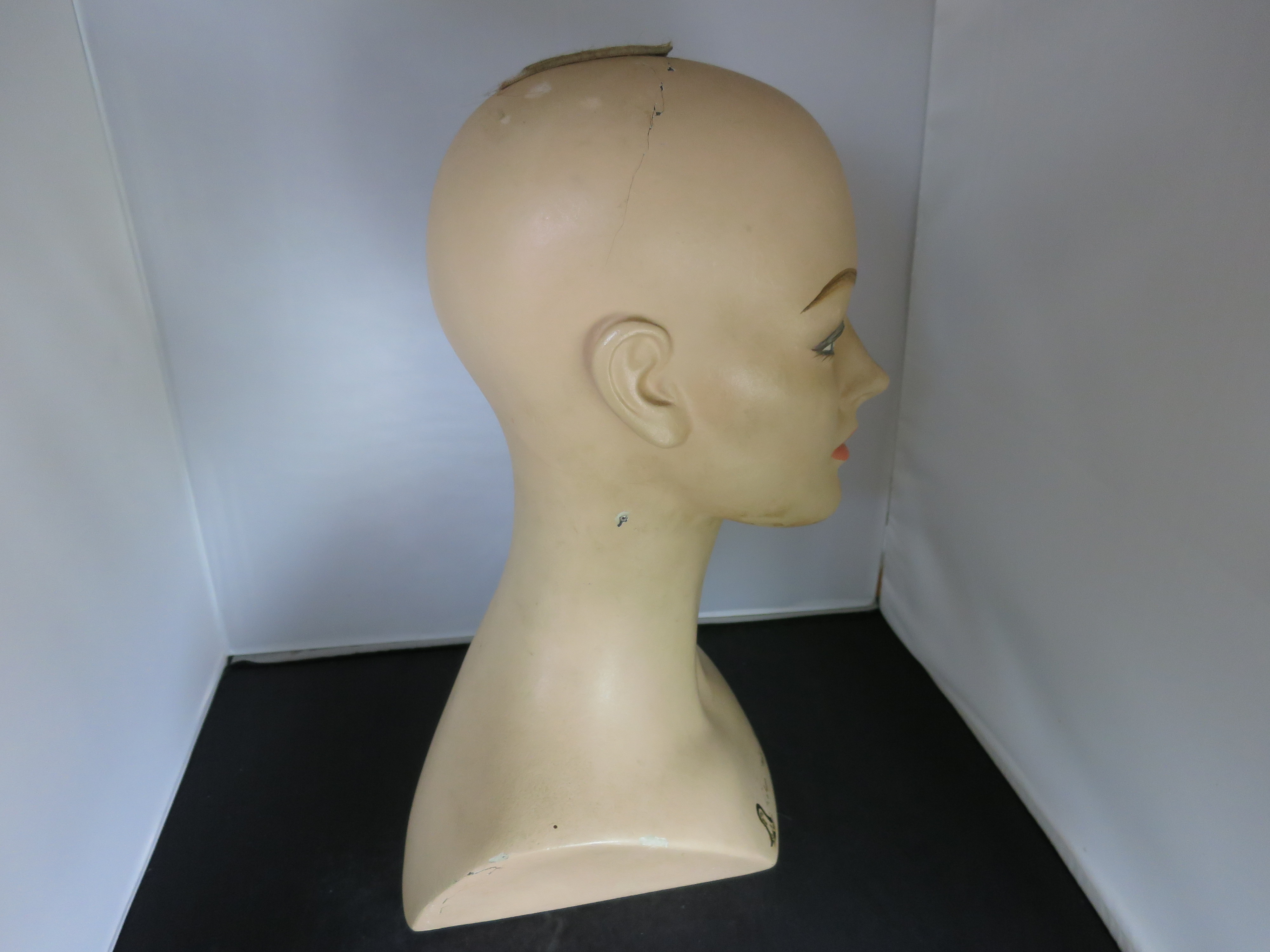 Vintage Mannequin Head Bust Fashion Tress Inc.