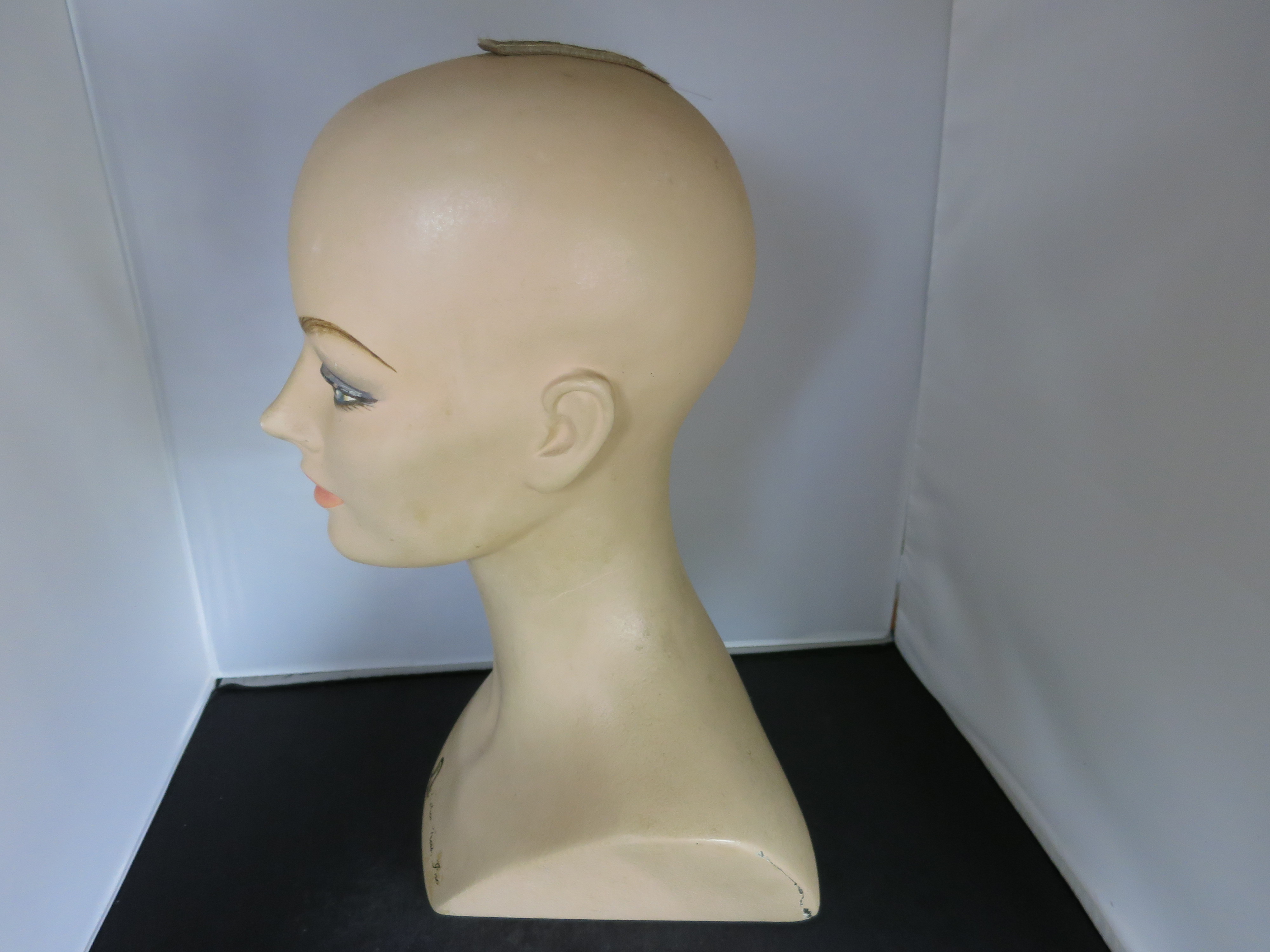 Vintage Mannequin Head Bust Fashion Tress Inc.