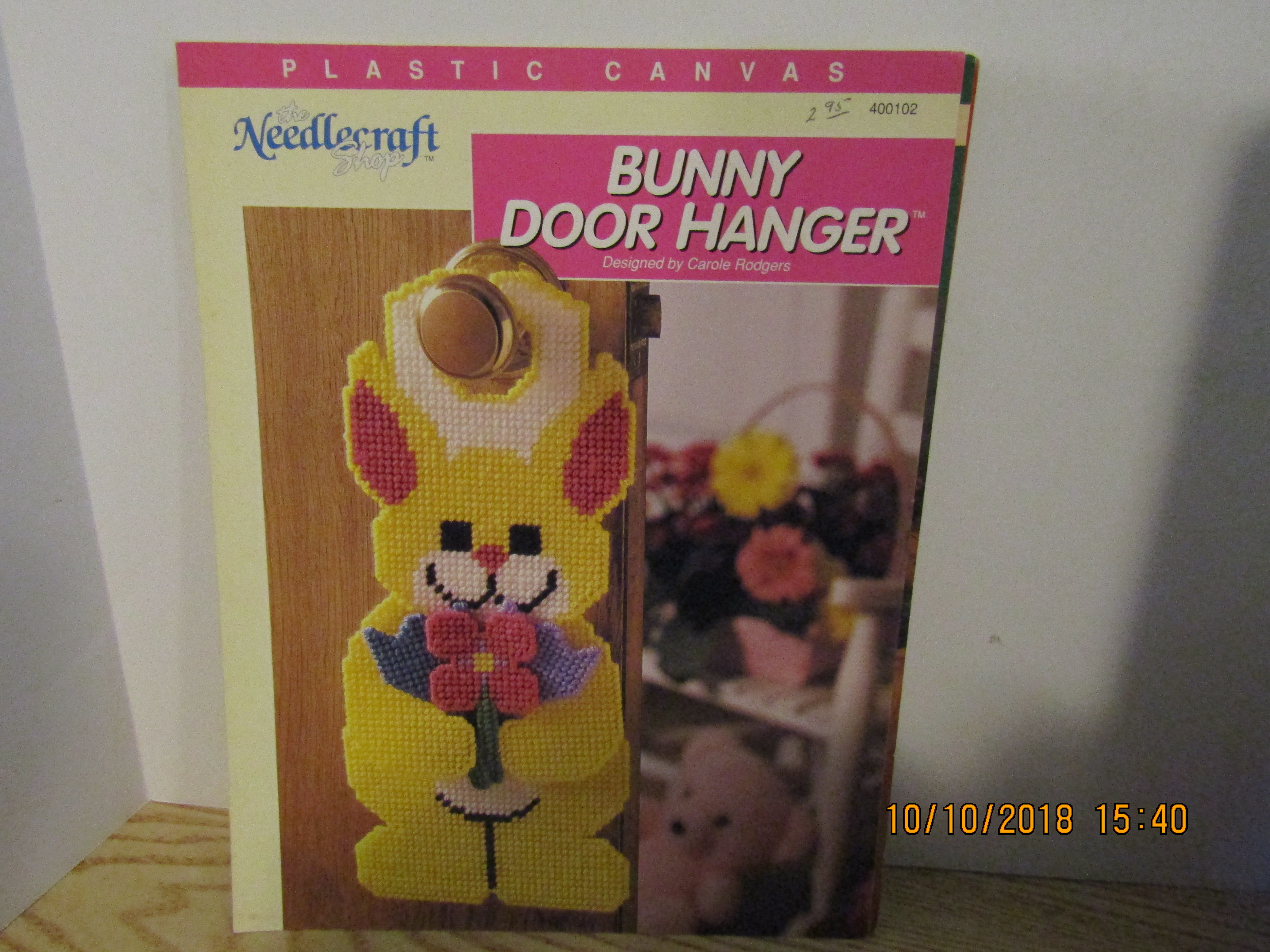 NeedlecraftShop Plastic Canvas Bunny Door Hanger#400102