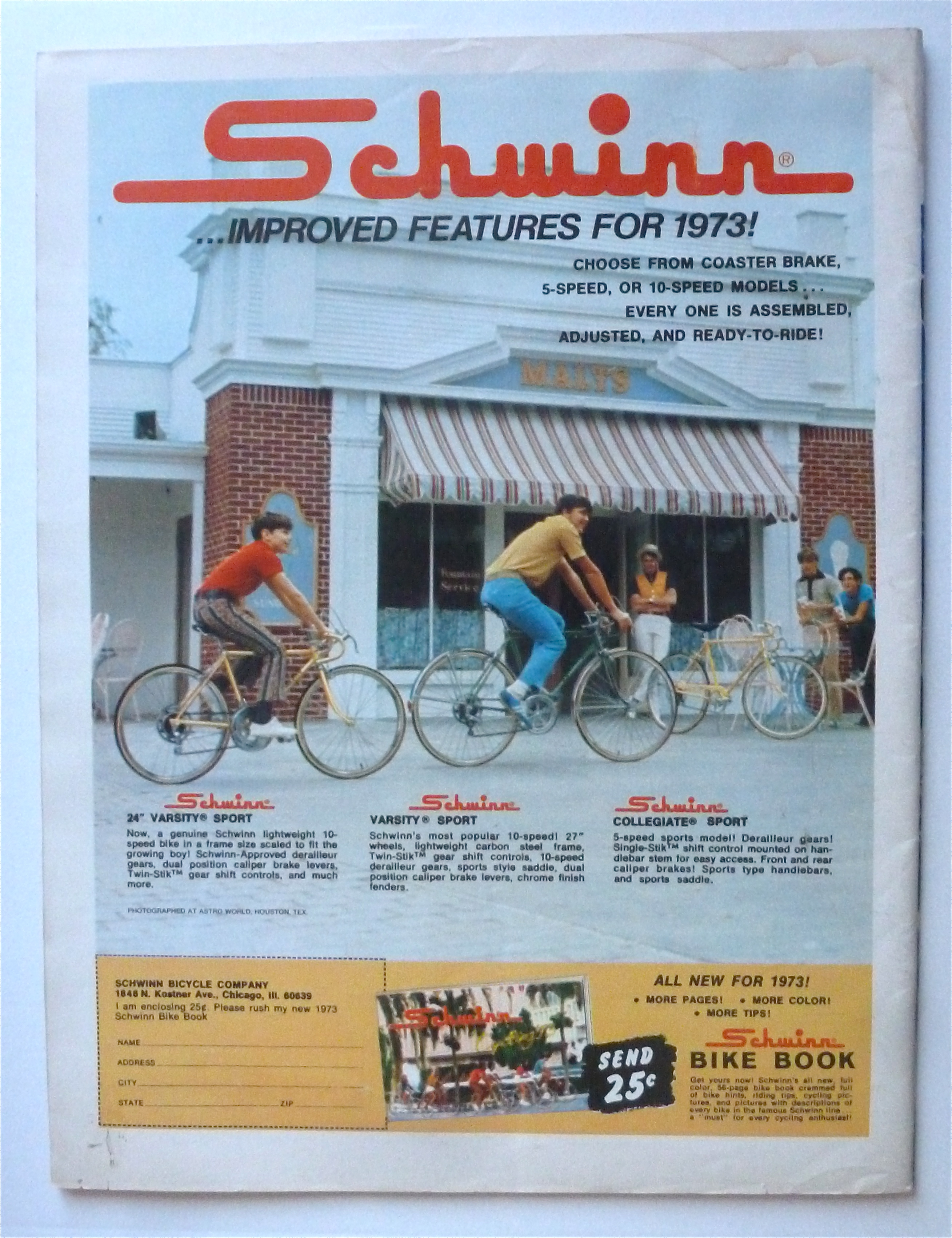 Boys Life Magazine April 1973 Elusive Yellowtails