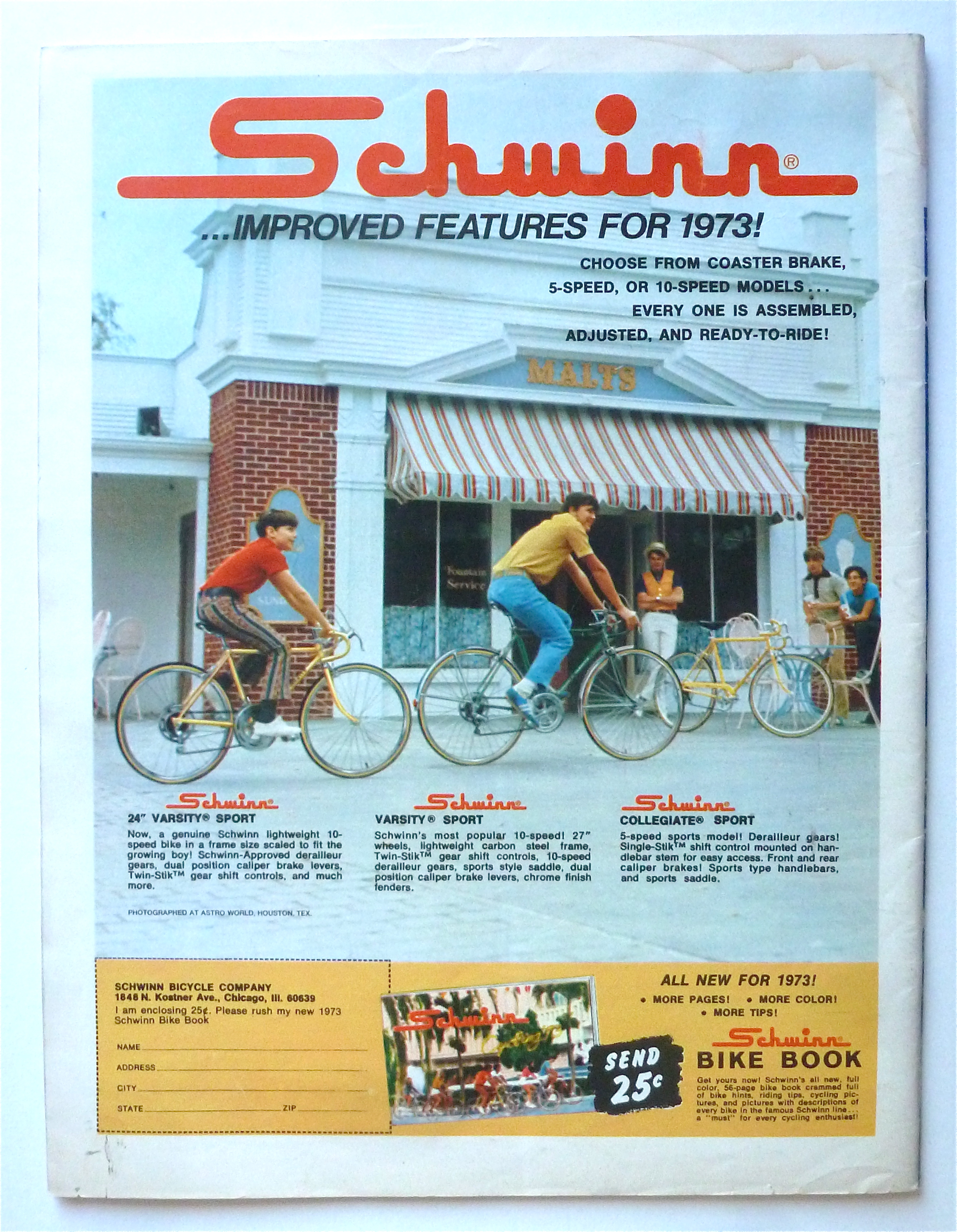 Boys Life Magazine April 1973 Elusive Yellowtails