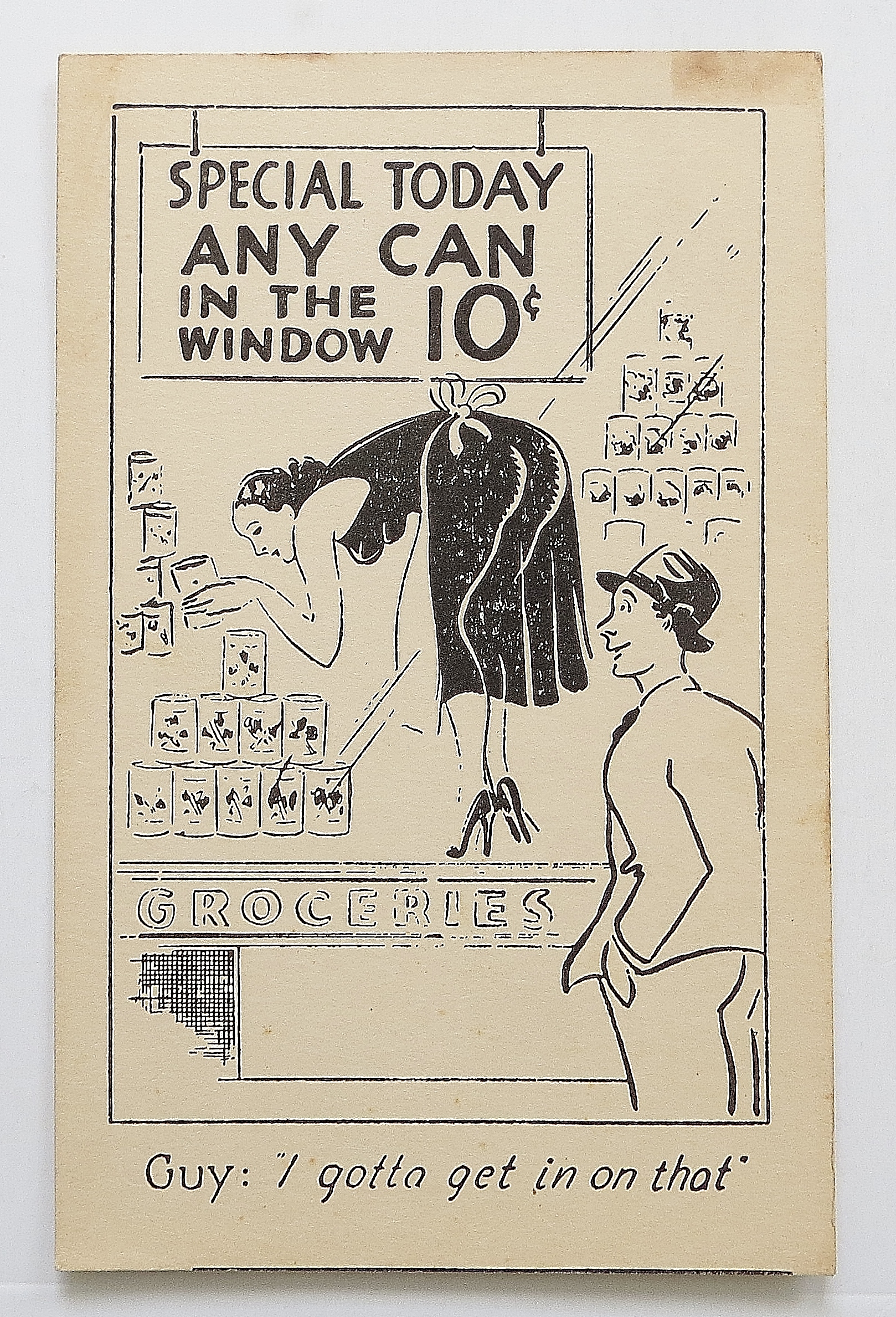 Man Looking At Woman In Window