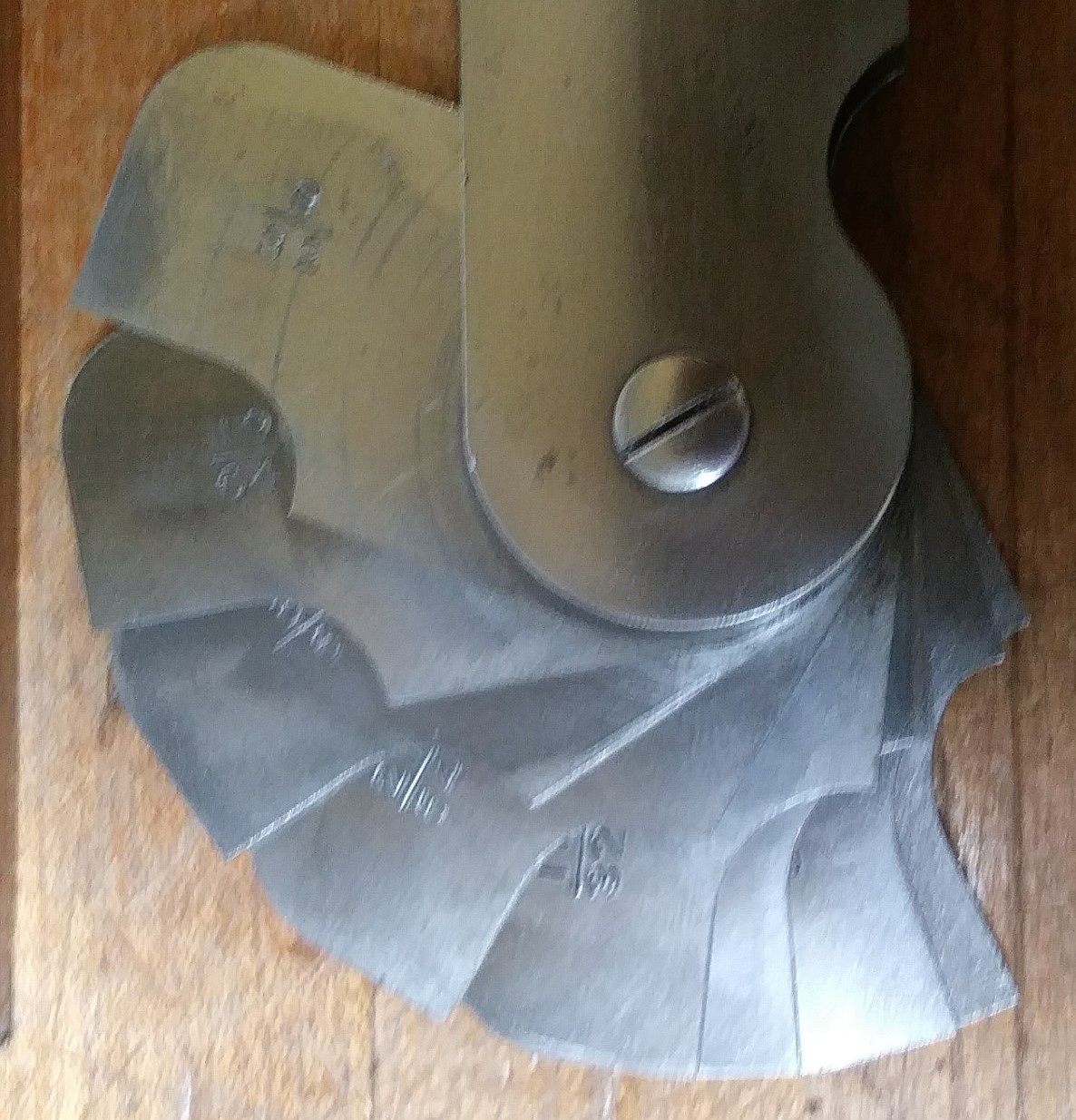 Starrett No. 272B Radius Gage