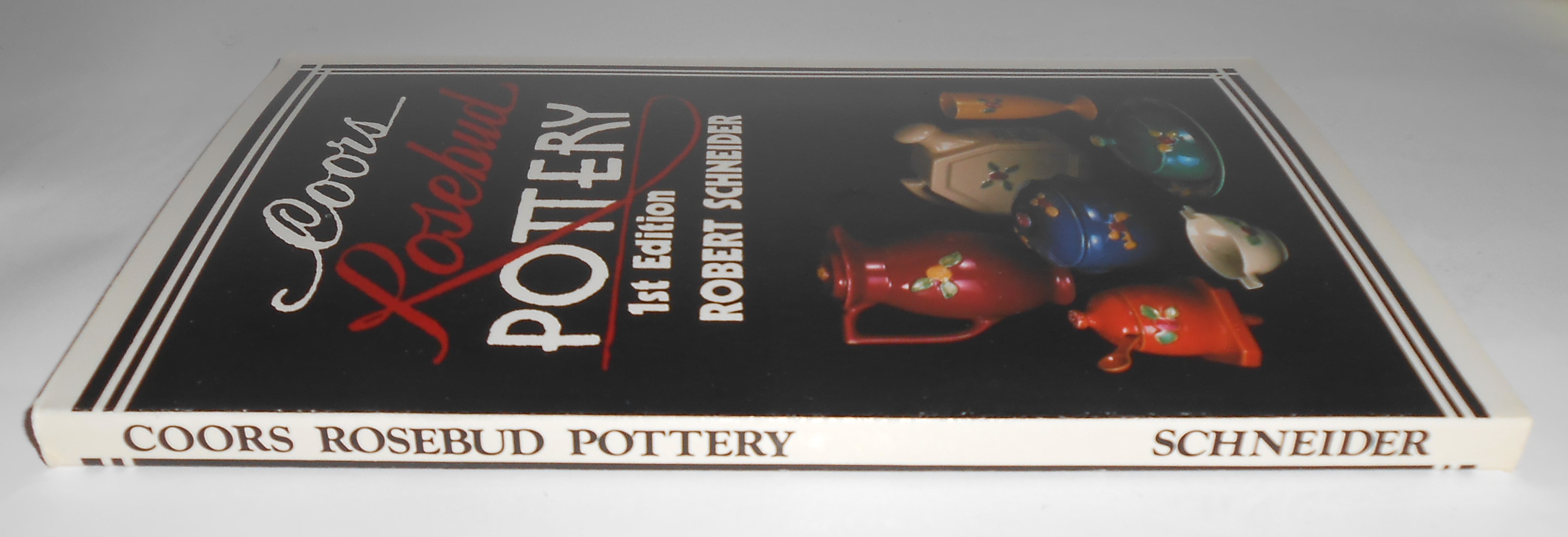 Coors Pottery Rosebud 1st Edition Book! New & MINT
