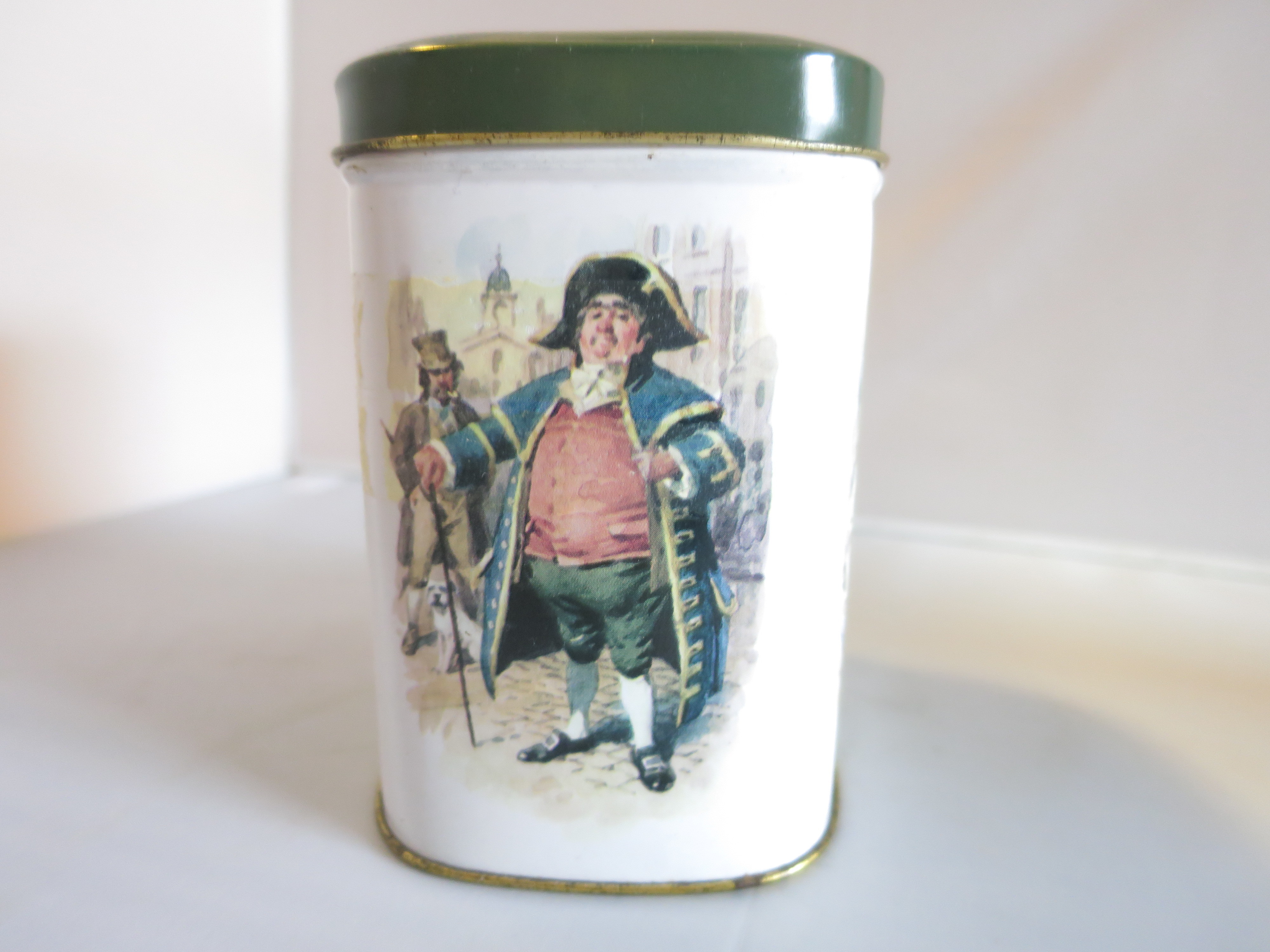Vintage Oliver Twist Tin made in England hinged lid