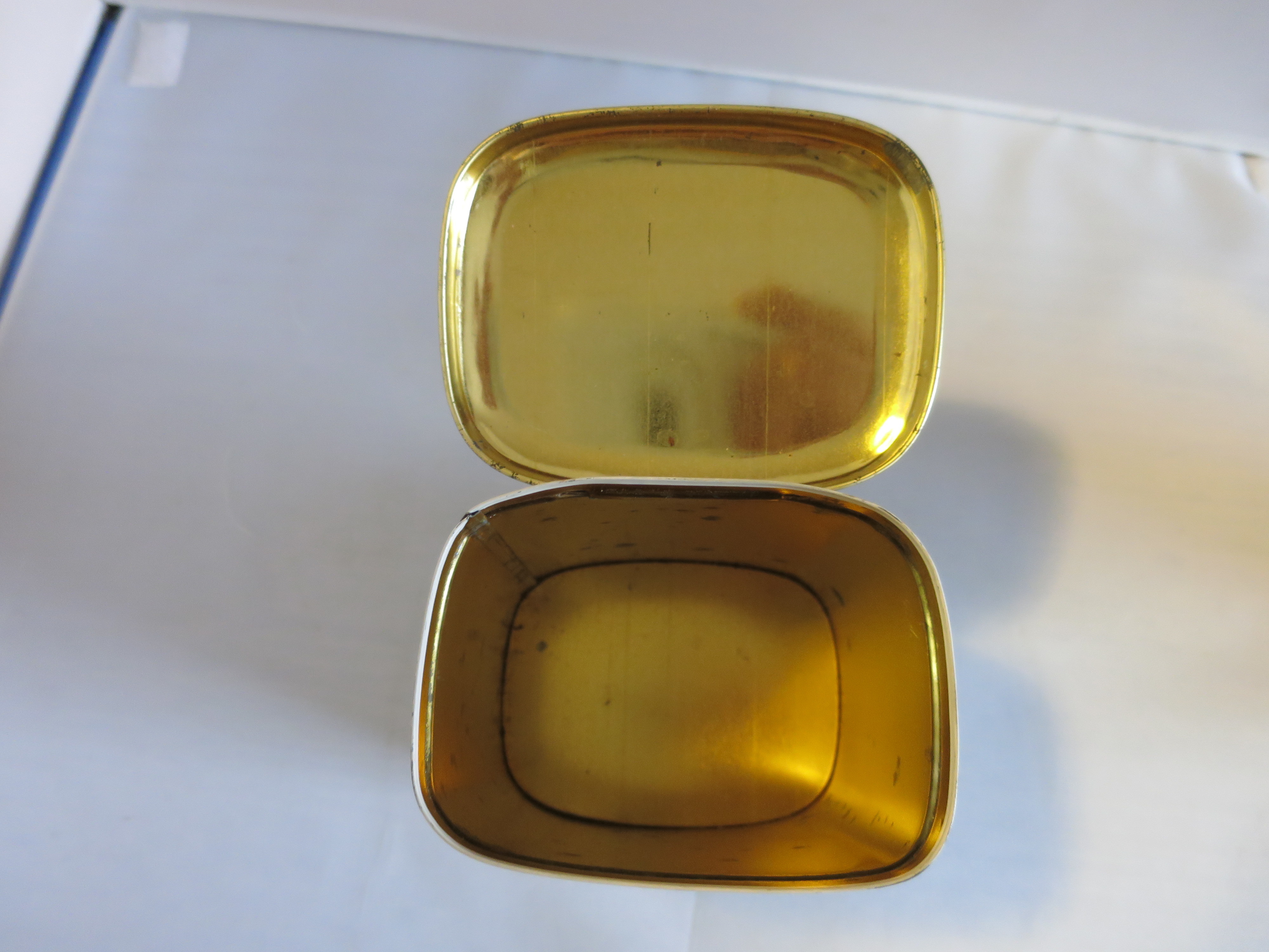 Vintage Oliver Twist Tin made in England hinged lid