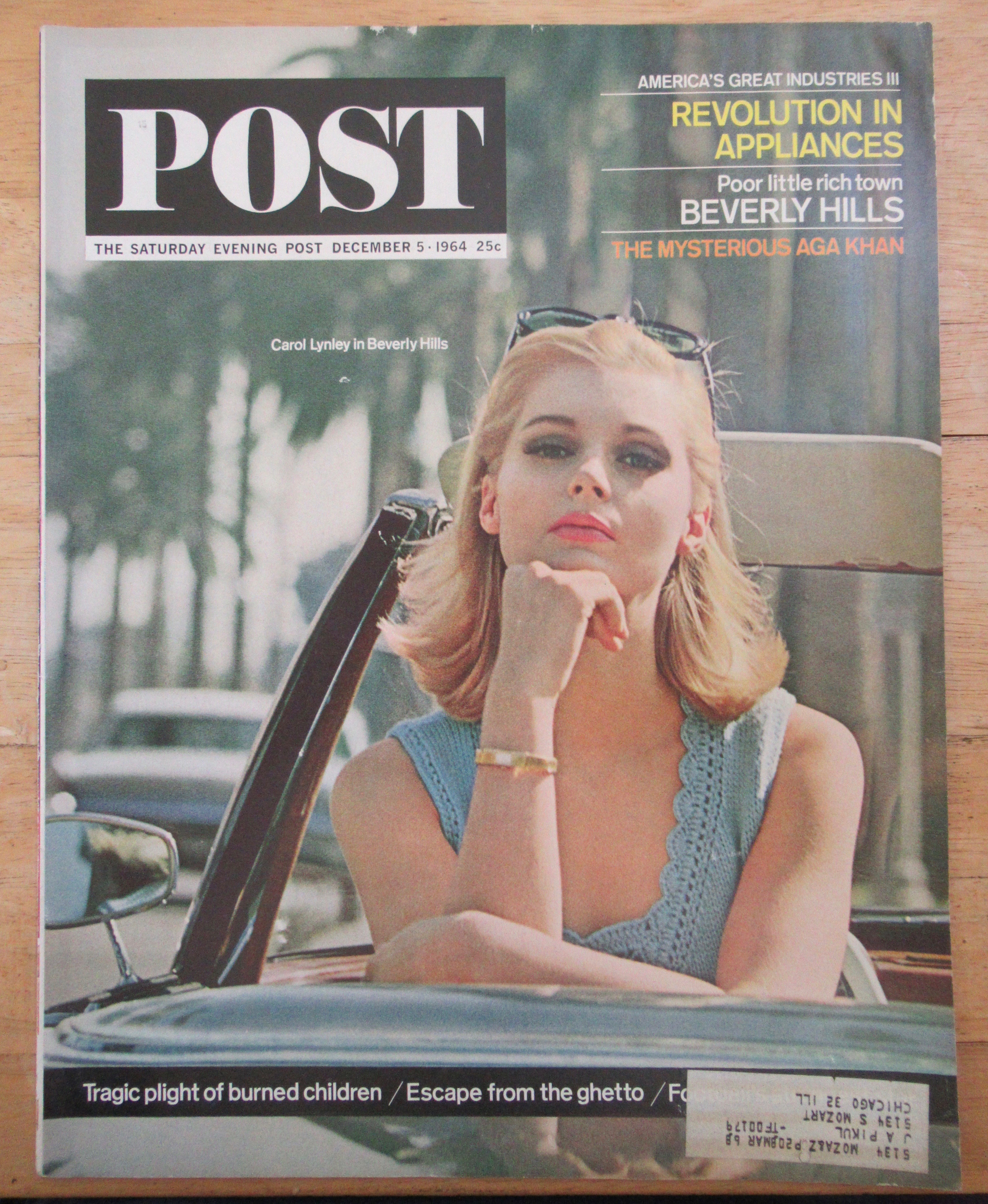 Saturday Evening Post Magazine-December 5, 1964 Lynley