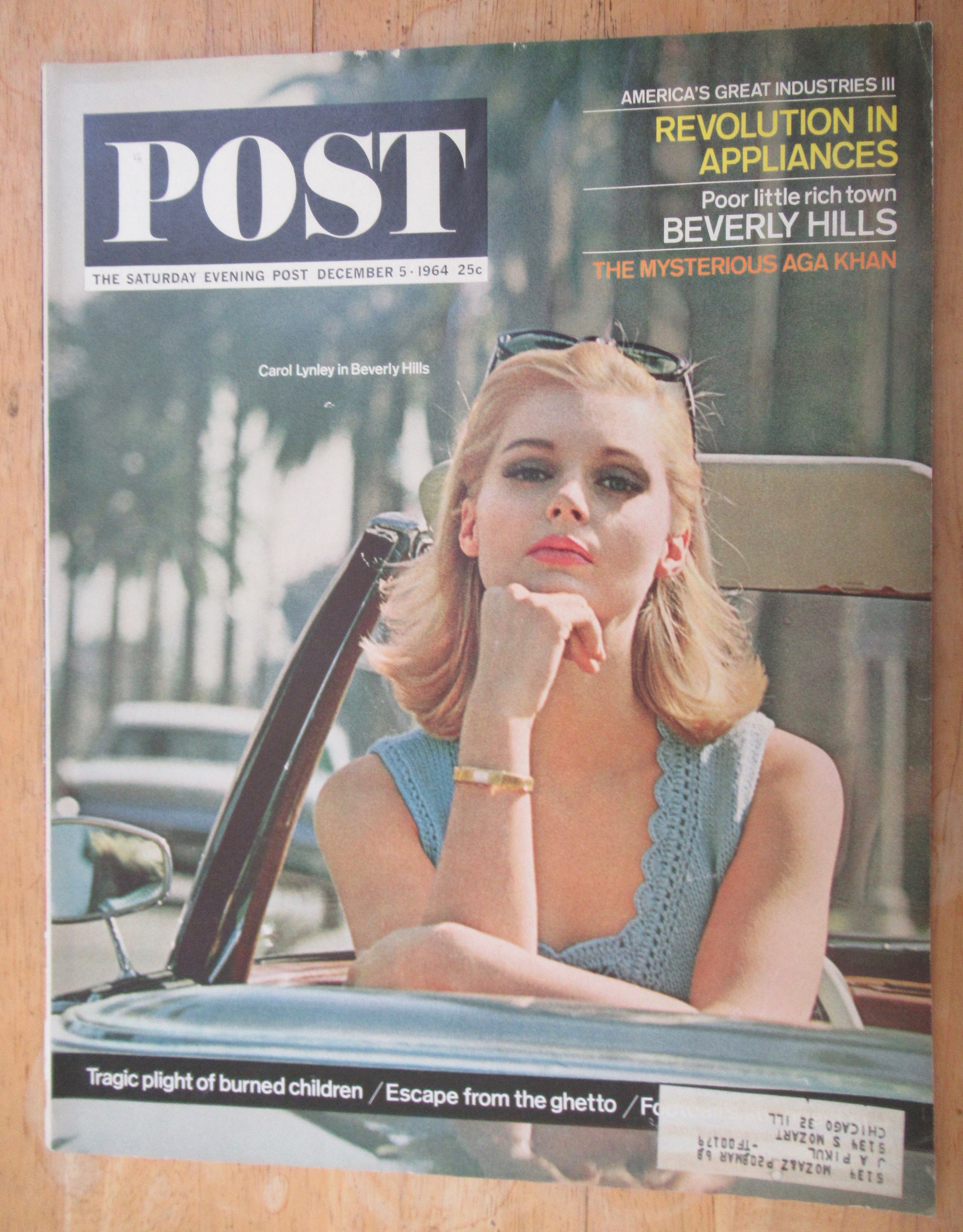 Saturday Evening Post Magazine-December 5, 1964 Lynley
