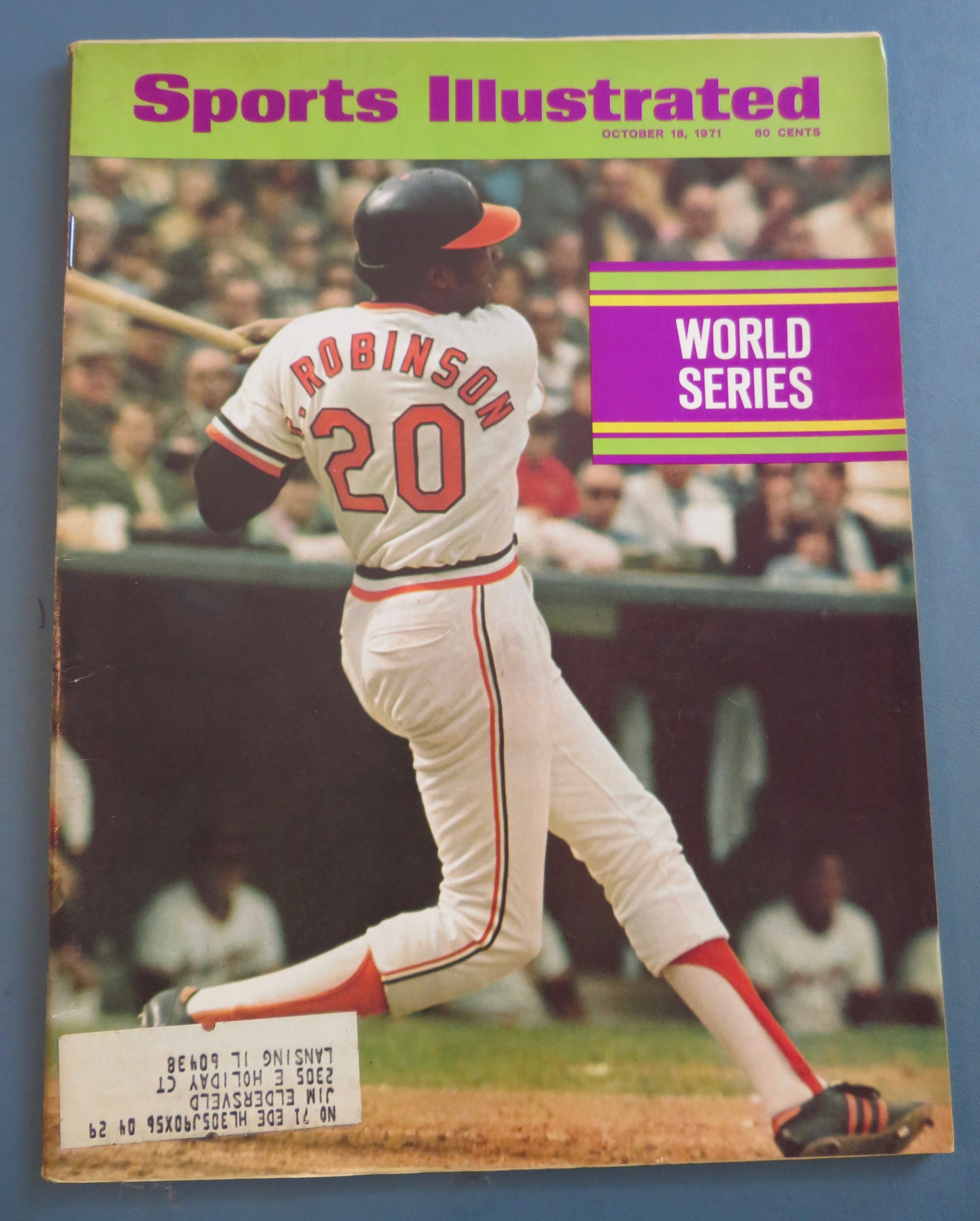 Sports Illustrated Magazine October 18, 1971