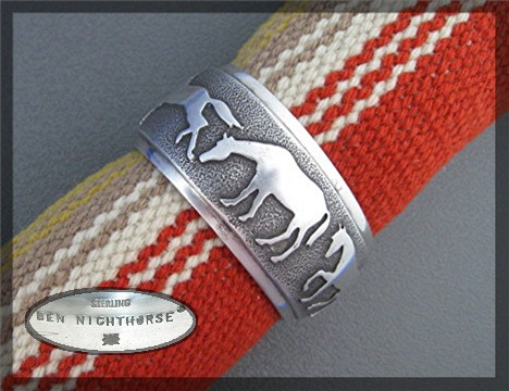 Ben Nighthorse Campbell Cheyenne Sterling Silver Cuff