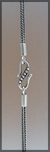 Sterling Silver Chain Necklace S Clasp