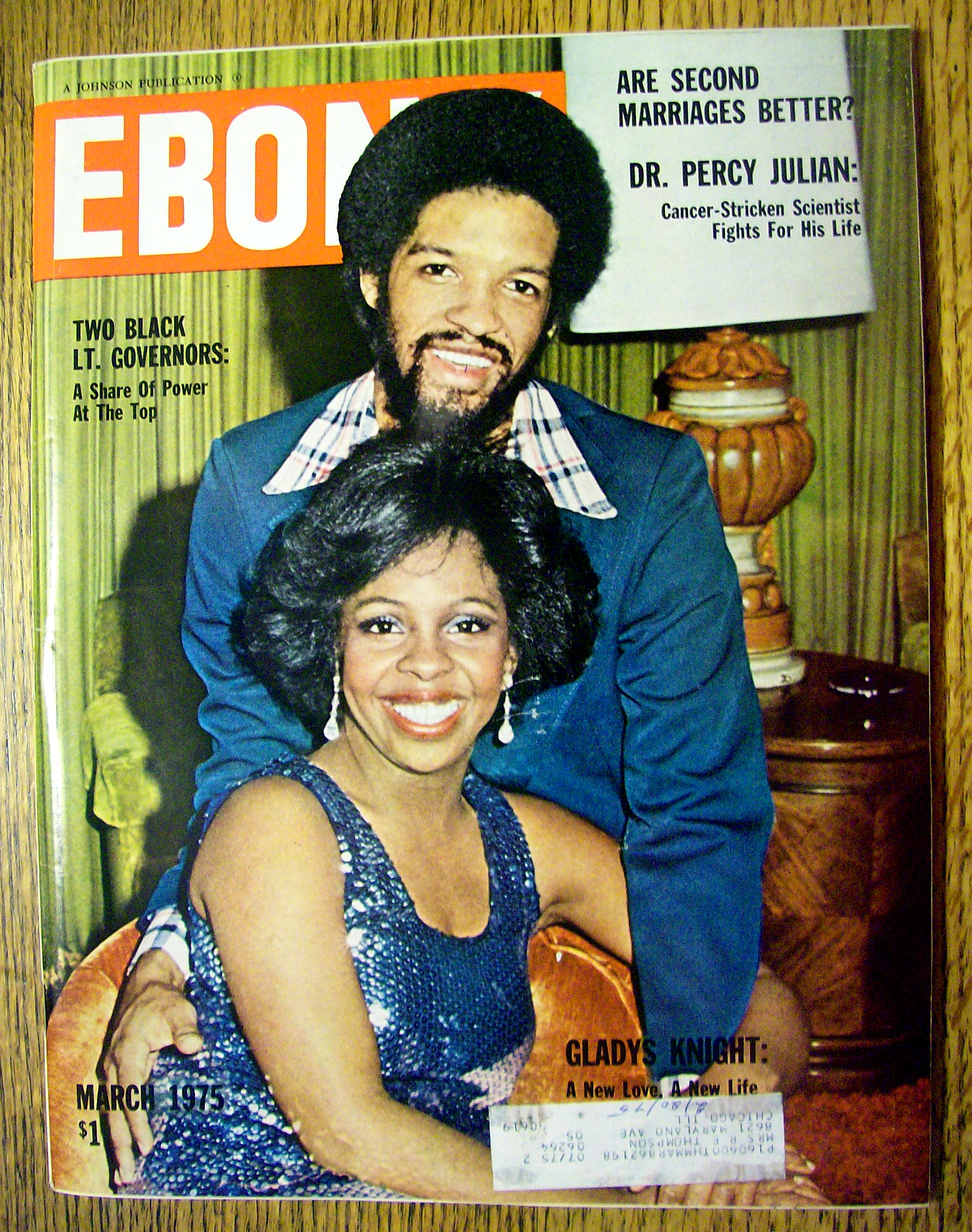 Ebony Magazine-March 1975-Gladys Knight