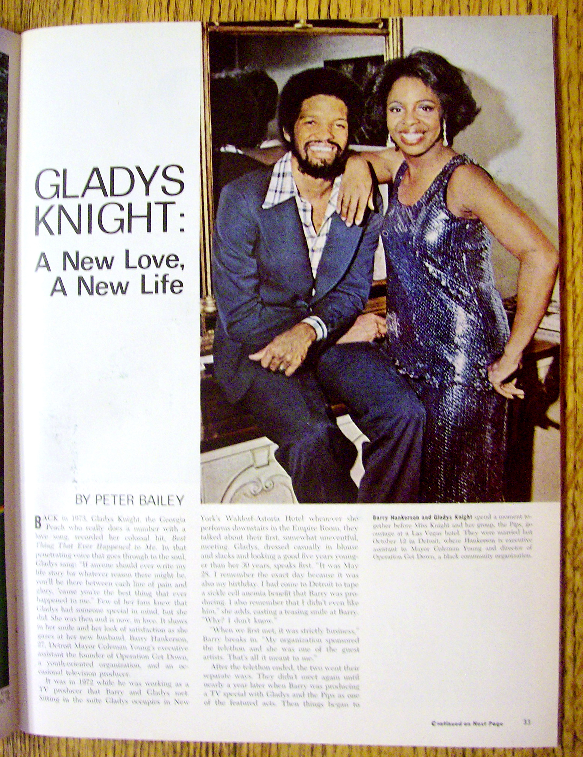 Ebony Magazine-March 1975-Gladys Knight