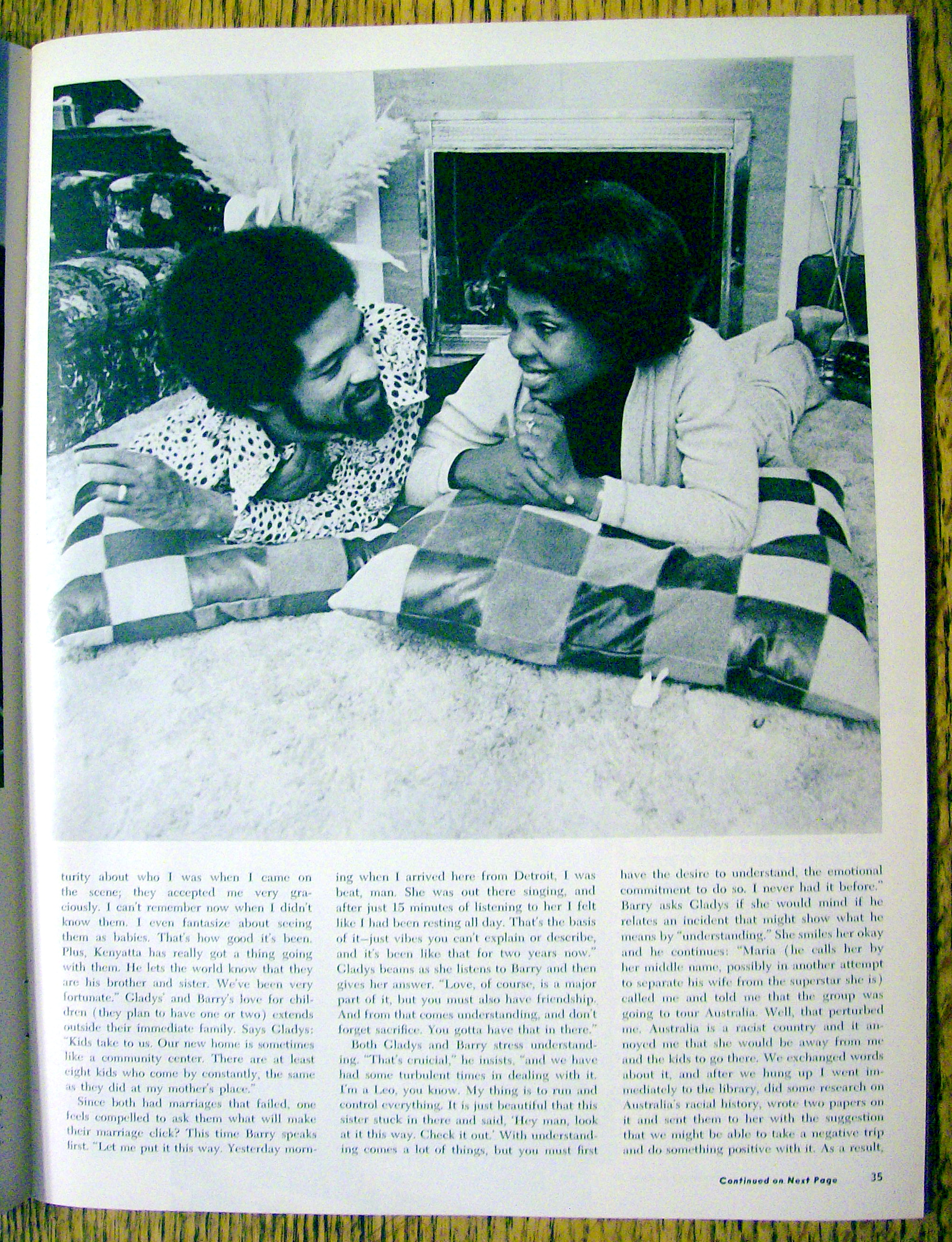 Ebony Magazine-March 1975-Gladys Knight