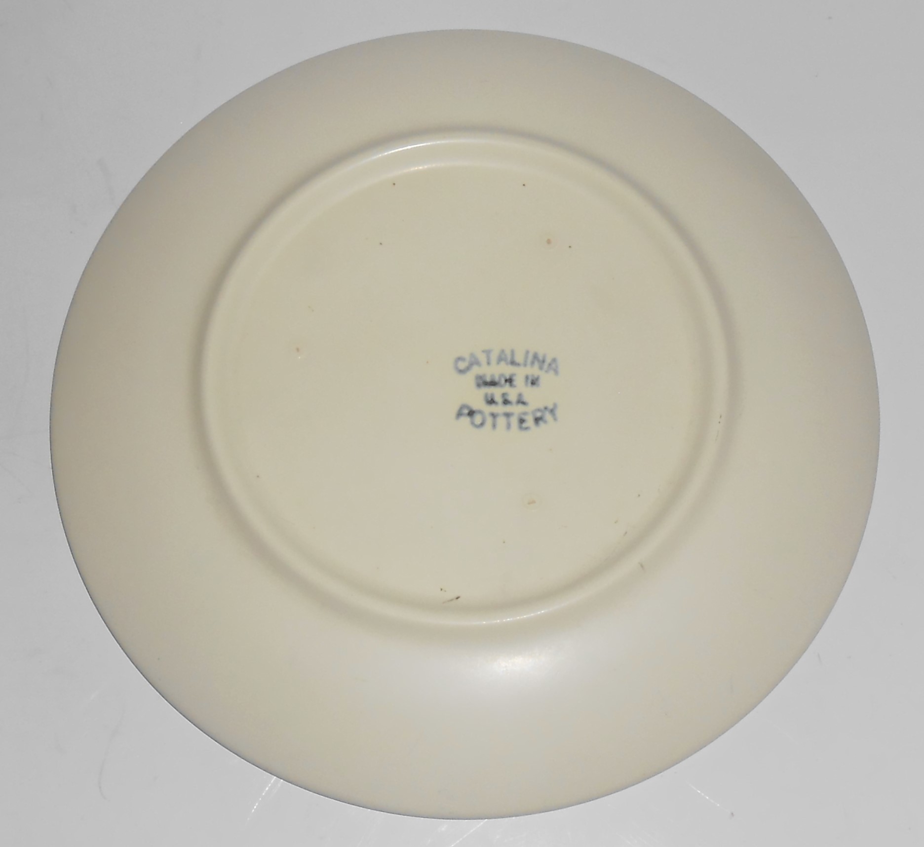 Catalina Pottery Rancho Duotone Ware Satin Pastel Blue/
