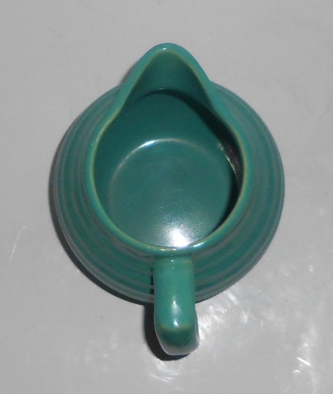 VINTAGE Bauer Pottery Ring Ware Jade 1-1/2 Pint Pitcher #1