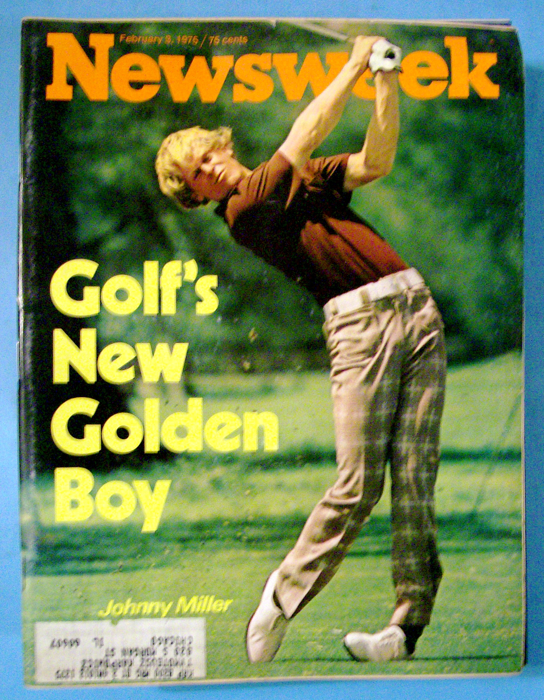 Newsweek Magazine-February 3, 1975-Johnny Miller