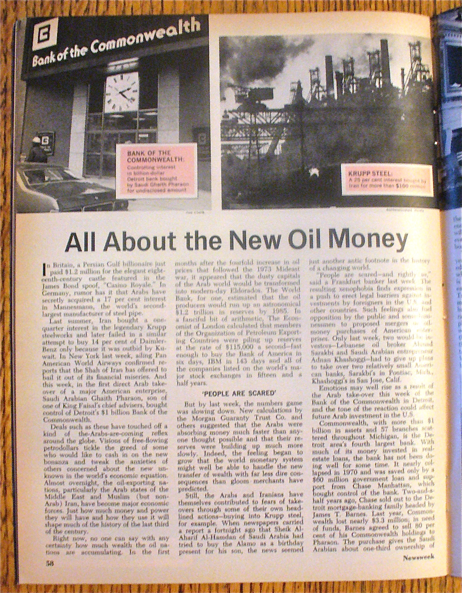 Newsweek Magazine-February 10, 1975-Oil Money