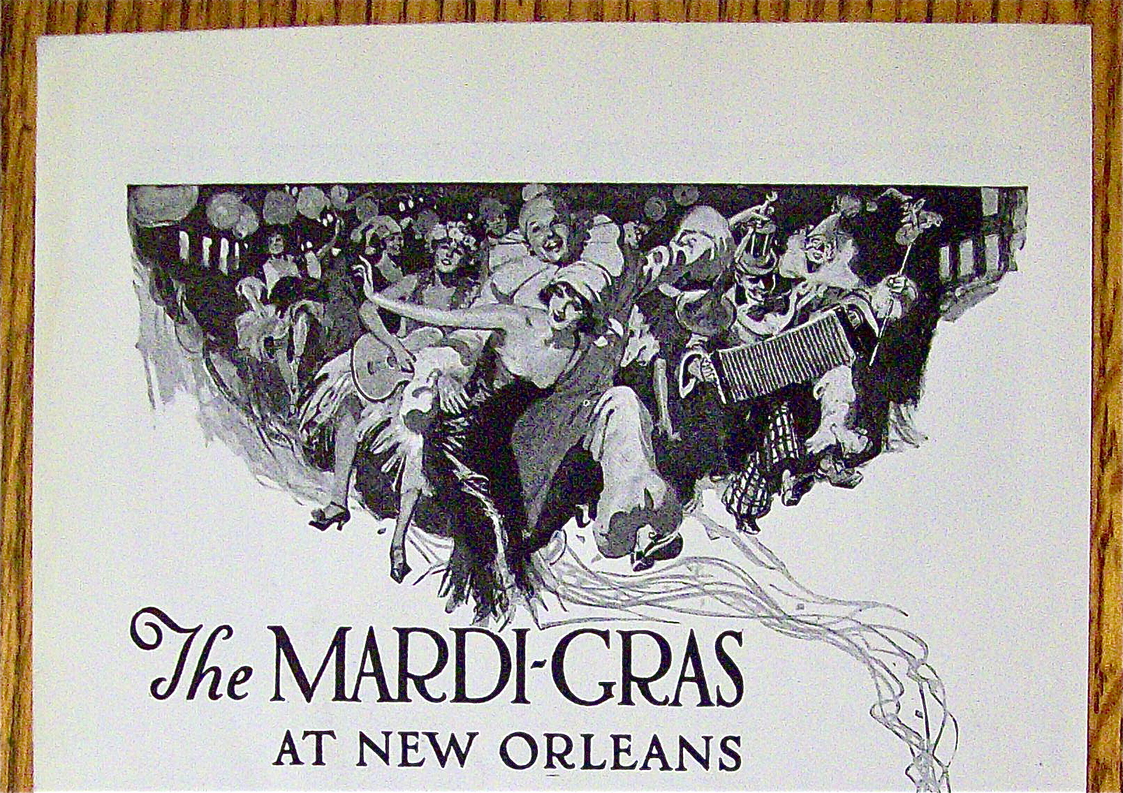 1925 Southern Pacific Lines w/Mardi Gras At New Orleans
