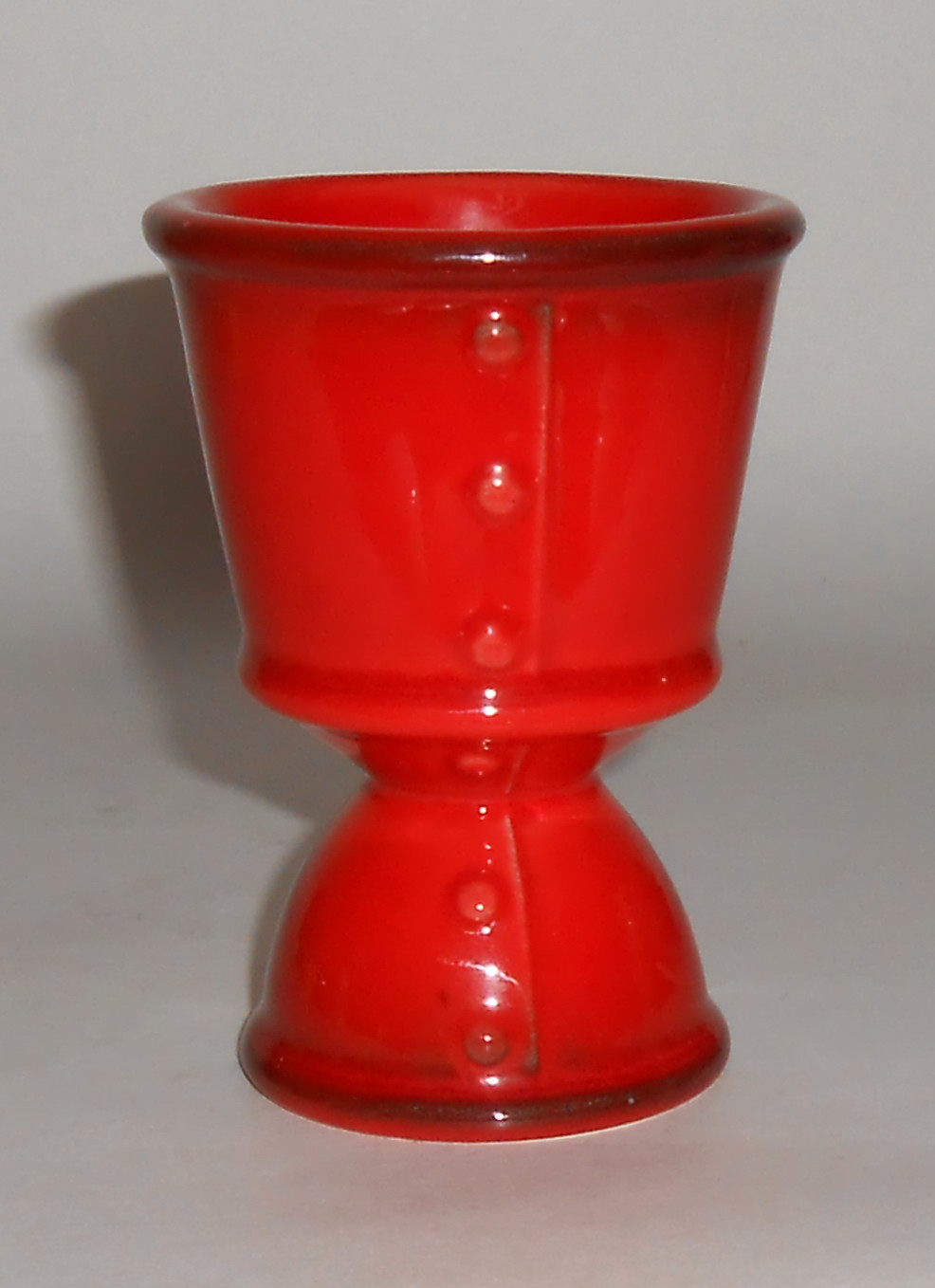 Metlox Poppy Trail Pottery Red Rooster Egg Cup