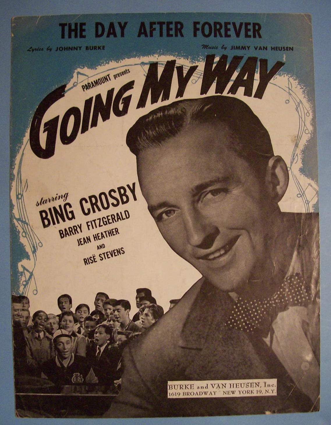 Sheet Music For 1944 The Day After Forever