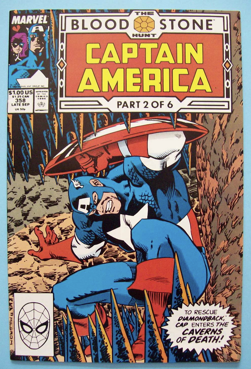 Captain America Comics - Late Sept 1989