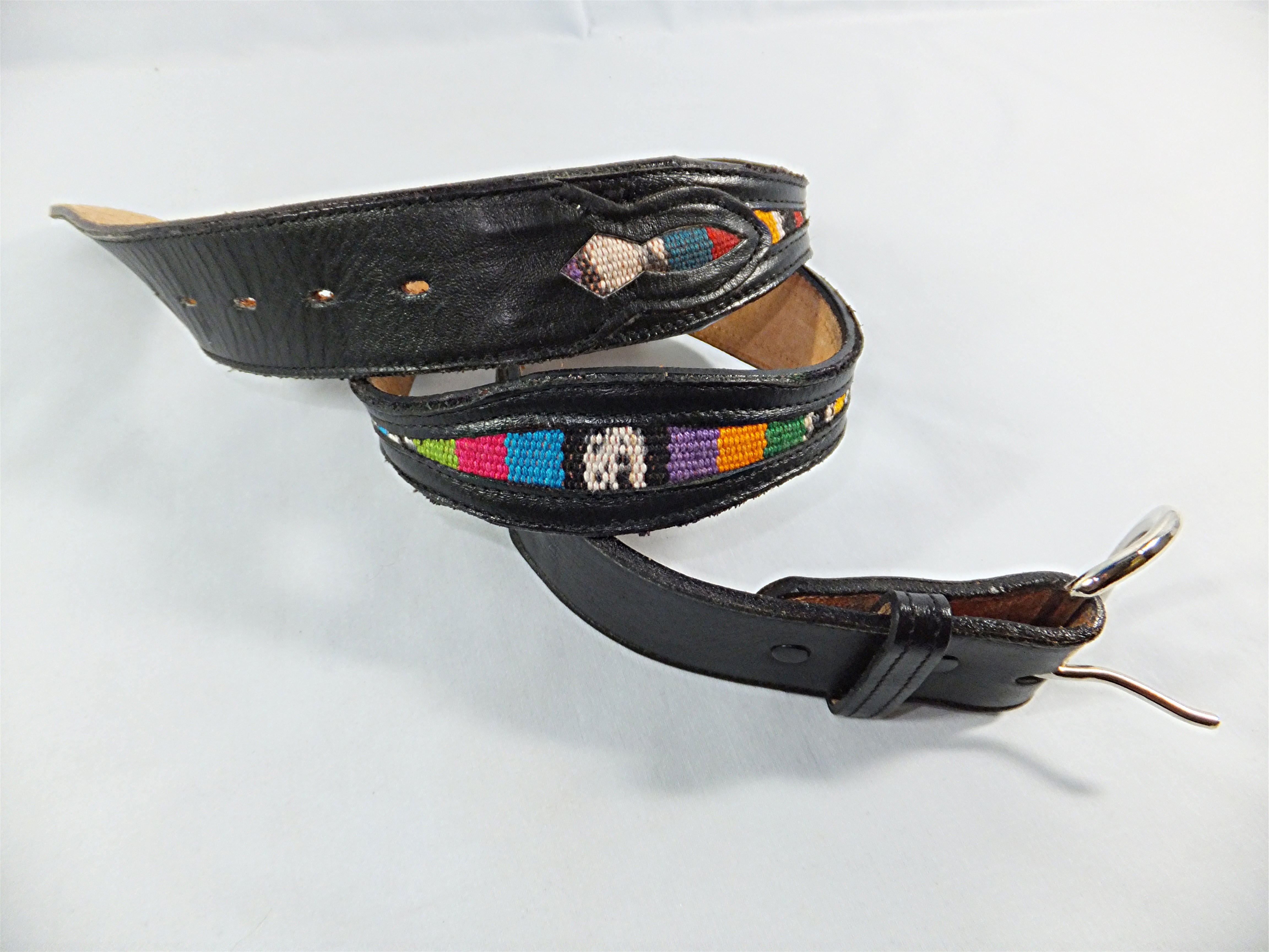 Nocona Fabric Insert Western Belt