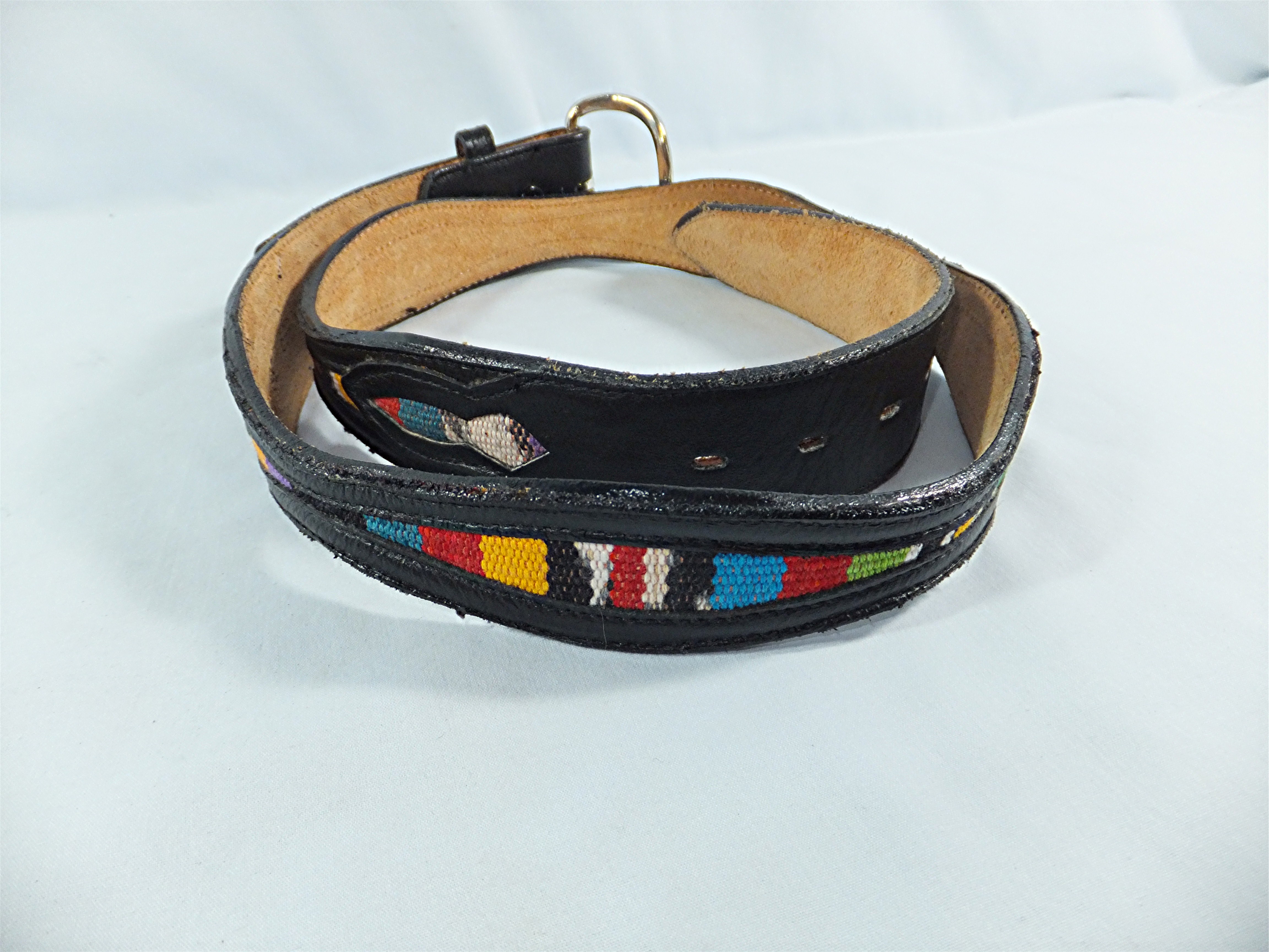 Nocona Fabric Insert Western Belt
