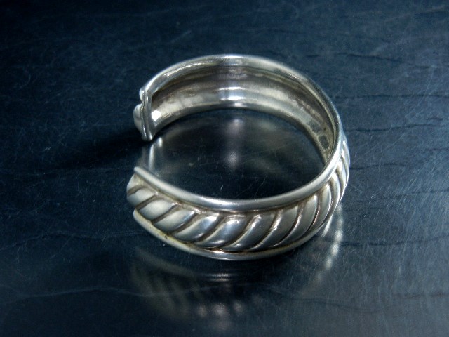 Native American Sterling Silver Cuff Bracelet