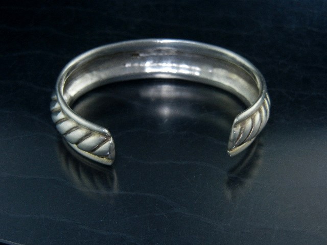 Native American Sterling Silver Cuff Bracelet