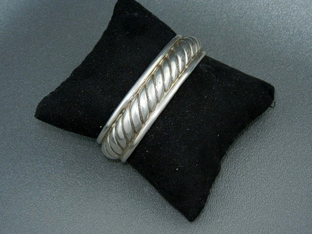 Native American Sterling Silver Cuff Bracelet