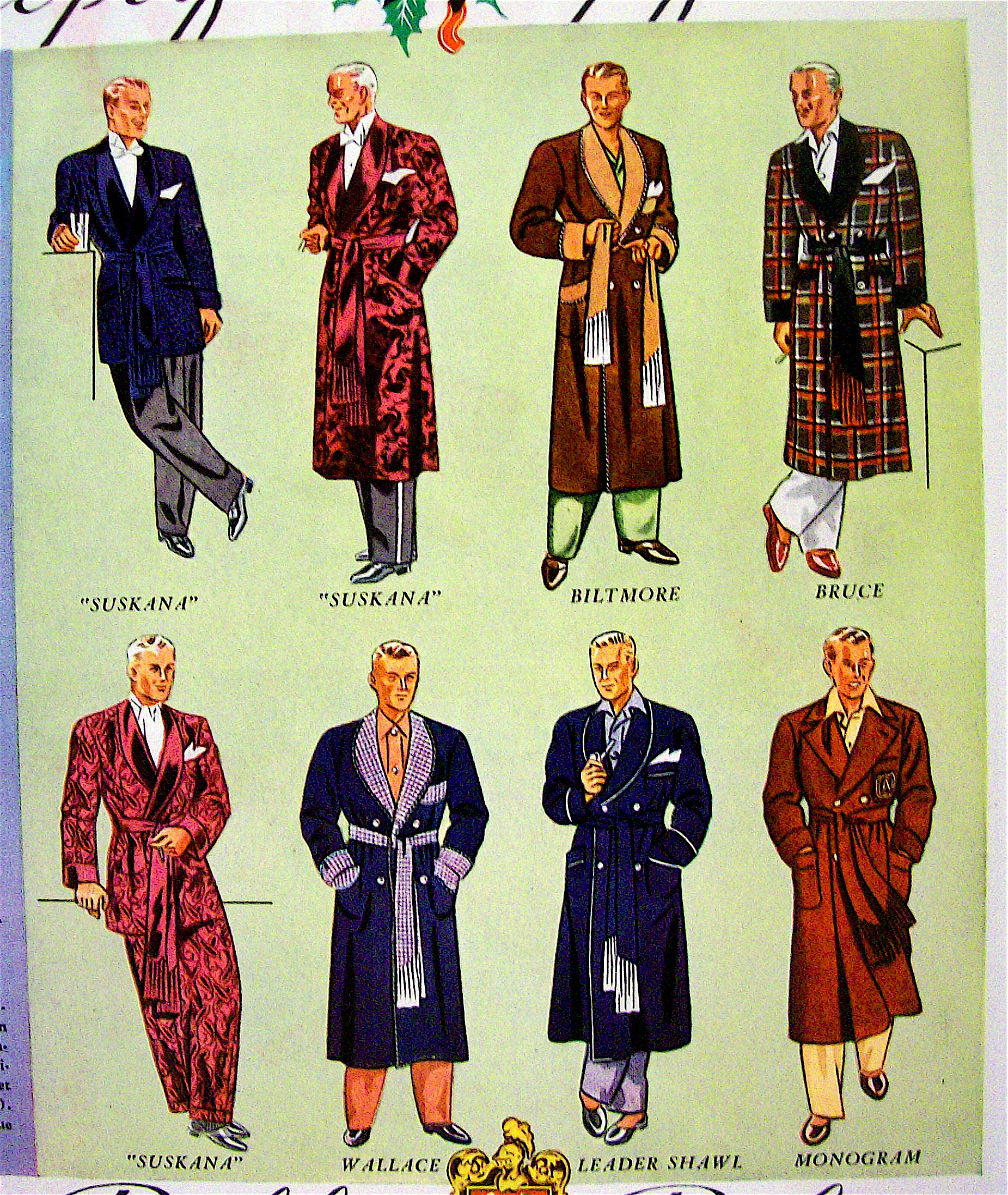 1936 Rabhor Robes with Eight Different Robes