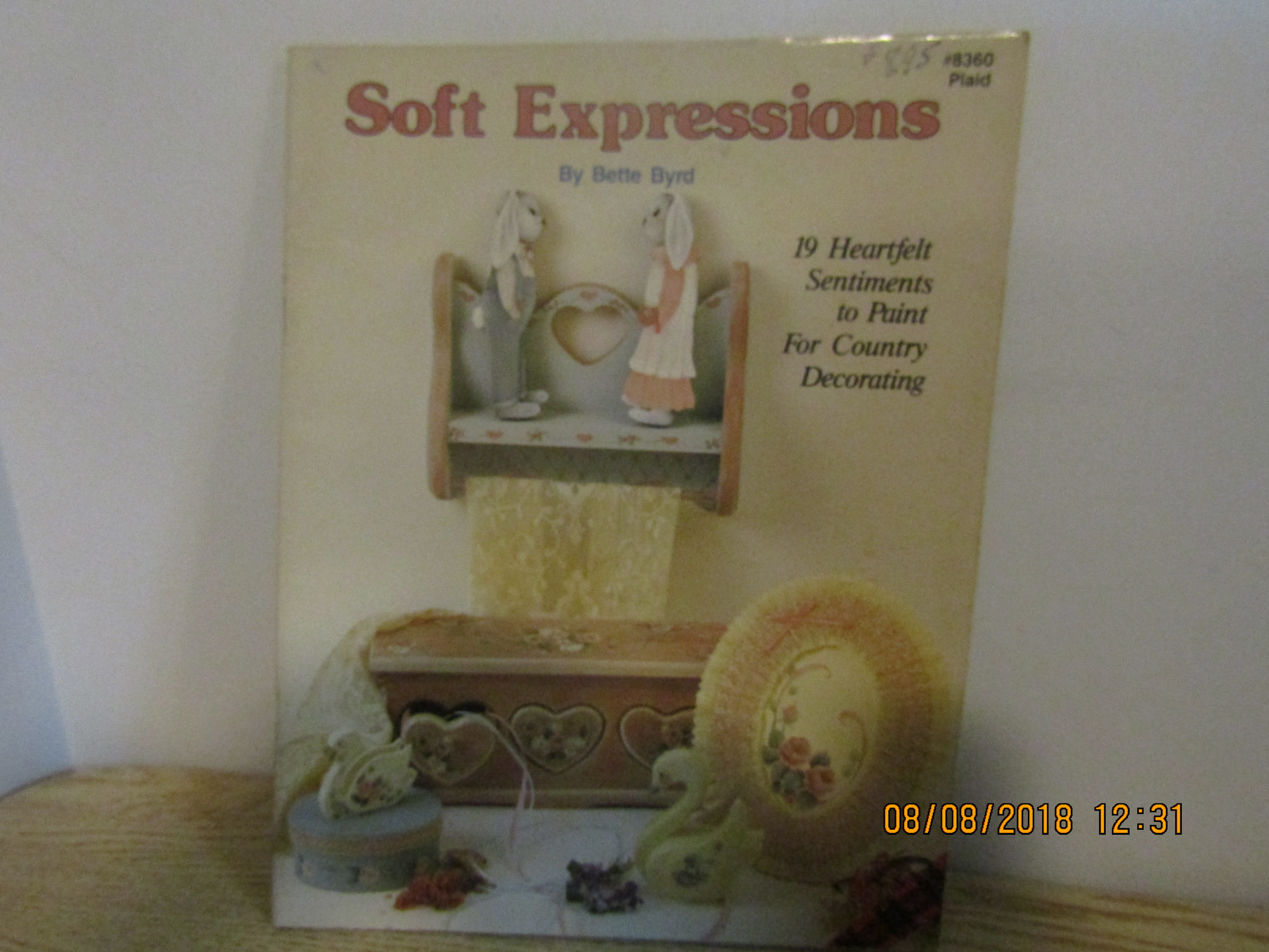 Plaid Book Soft Expressions Country Painting  #8360