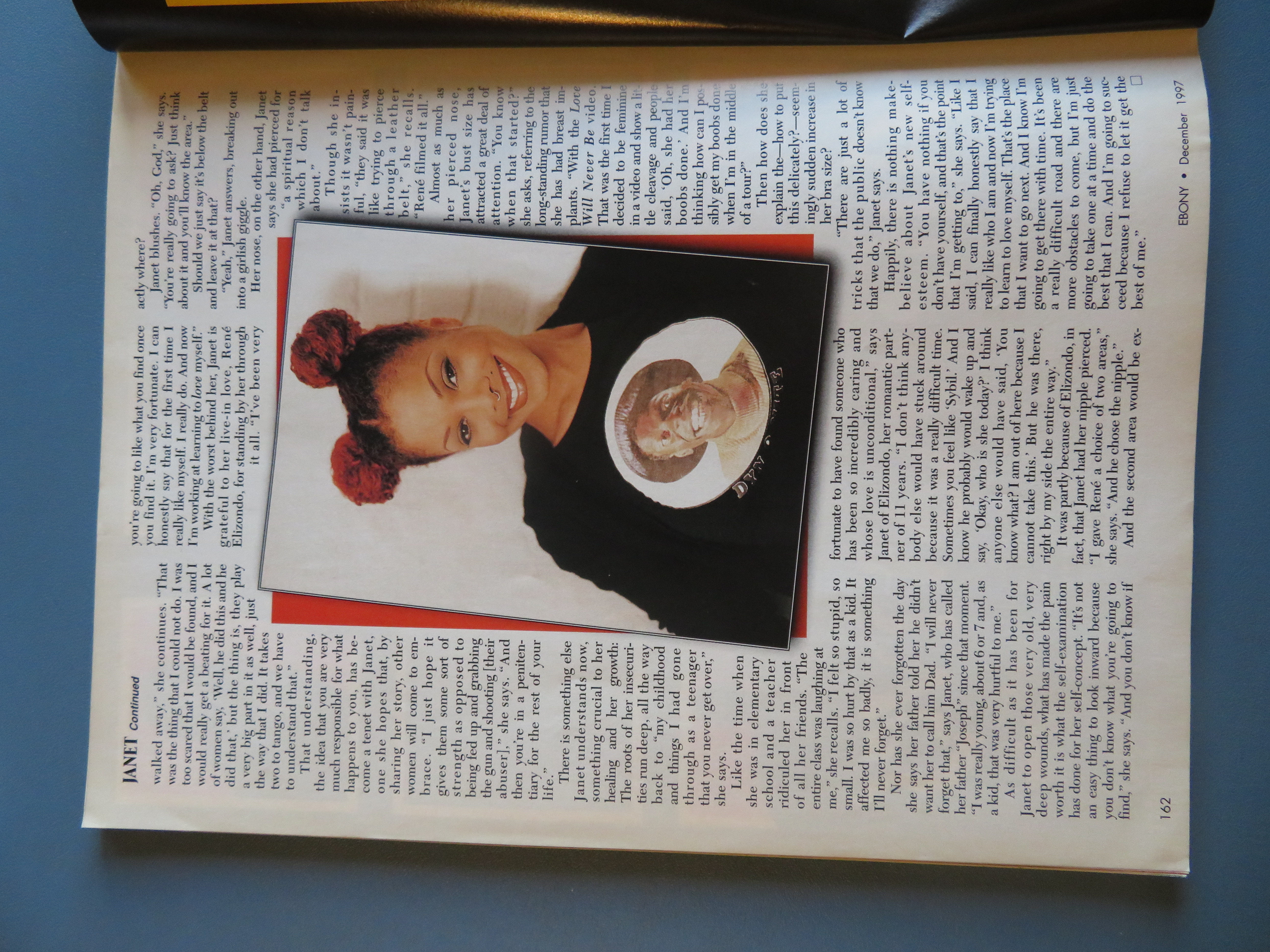 Ebony Magazine - December 1997 - Janet Jackson