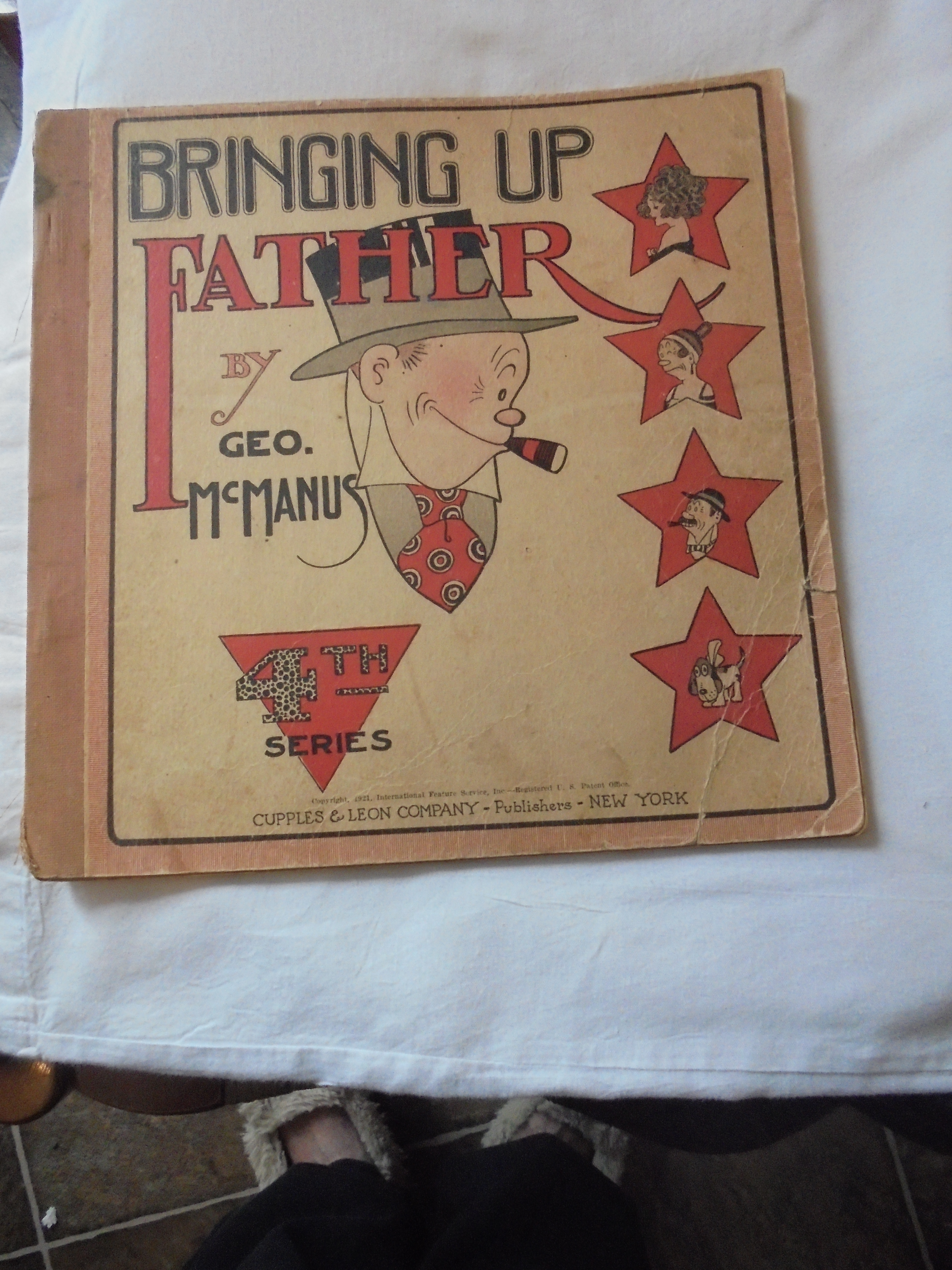 Bringing Up Father Book 1921 comic book style