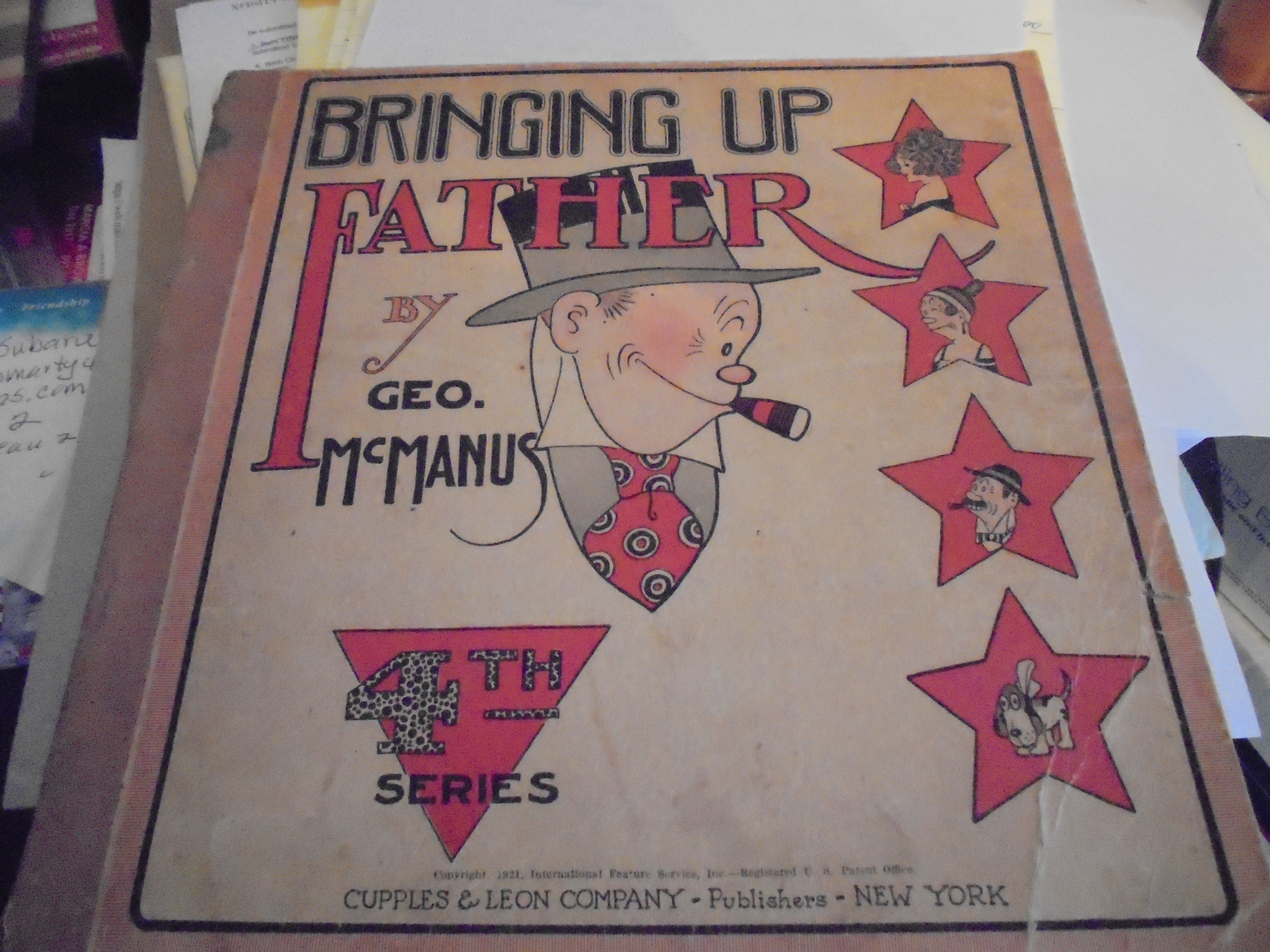 Bringing Up Father Book 1921 comic book style