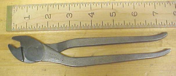 Barcalo Vintage Battery Pliers 7 inch