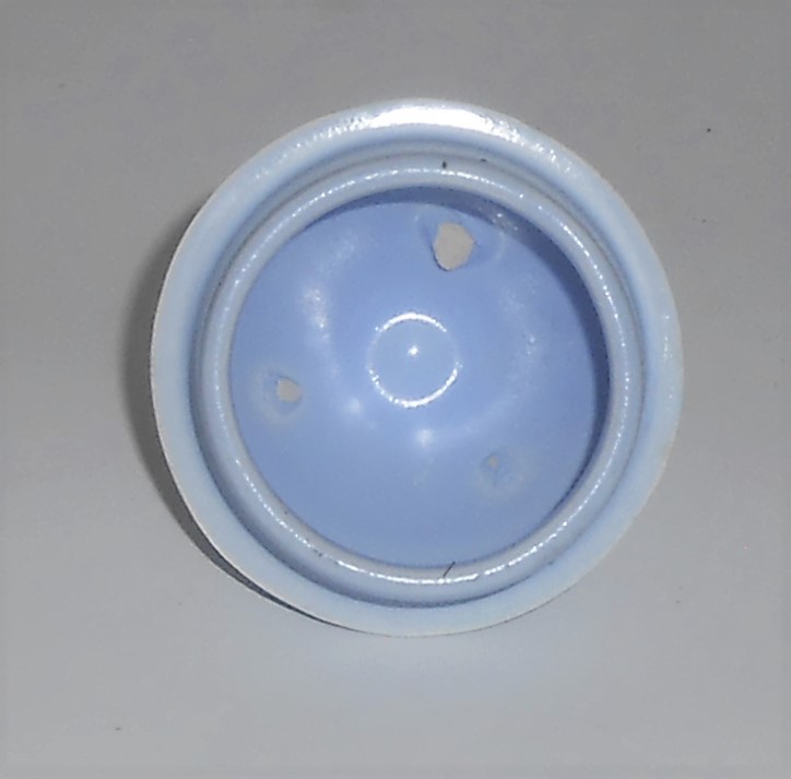 Vernon Kilns Pottery Modern California Blue Demitasse