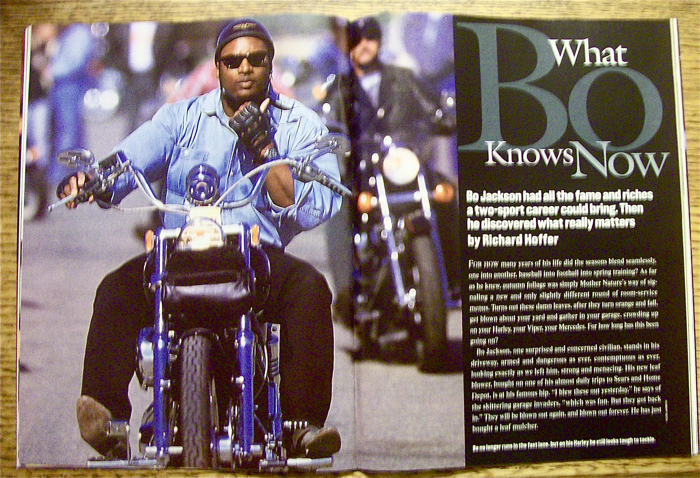 Sports Illustrated Magazine-October 30, 1995-Bo Jackson